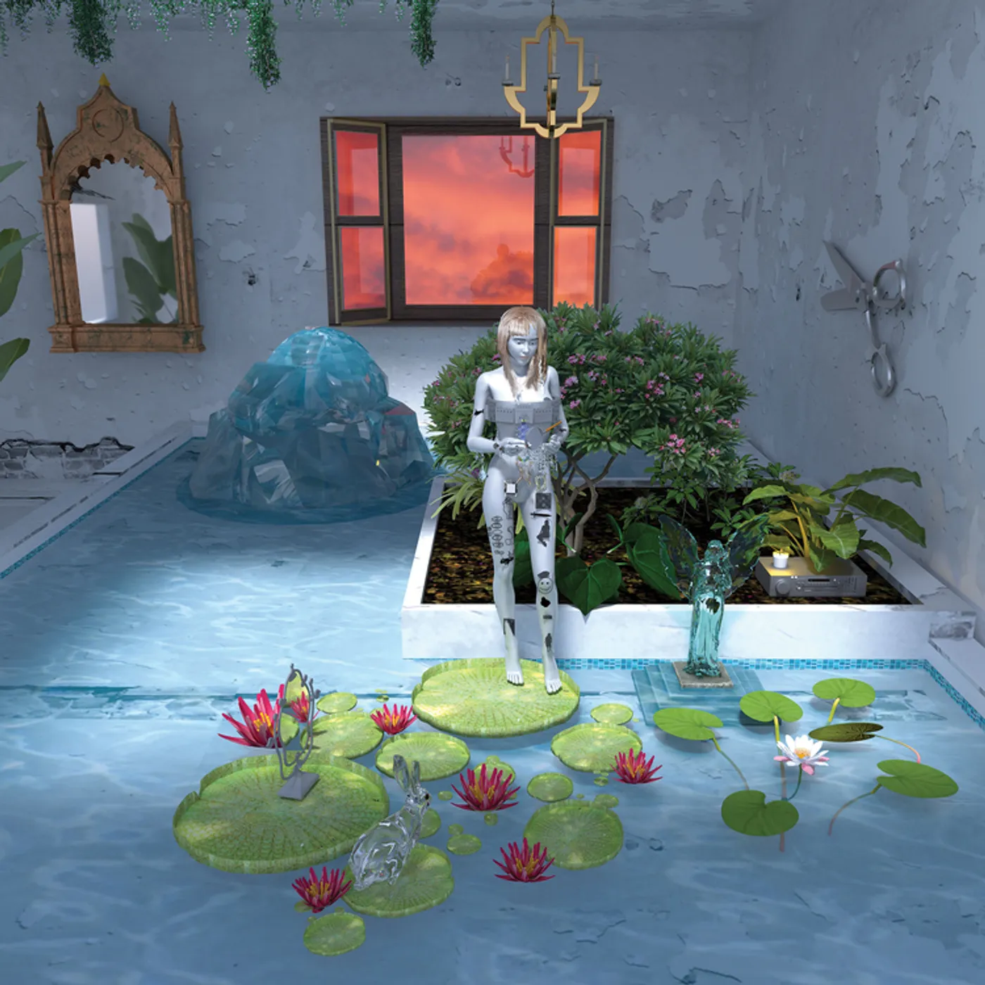 Lala Lala I Want The Door To Open (Cystal Clear Vi Vinyl Record