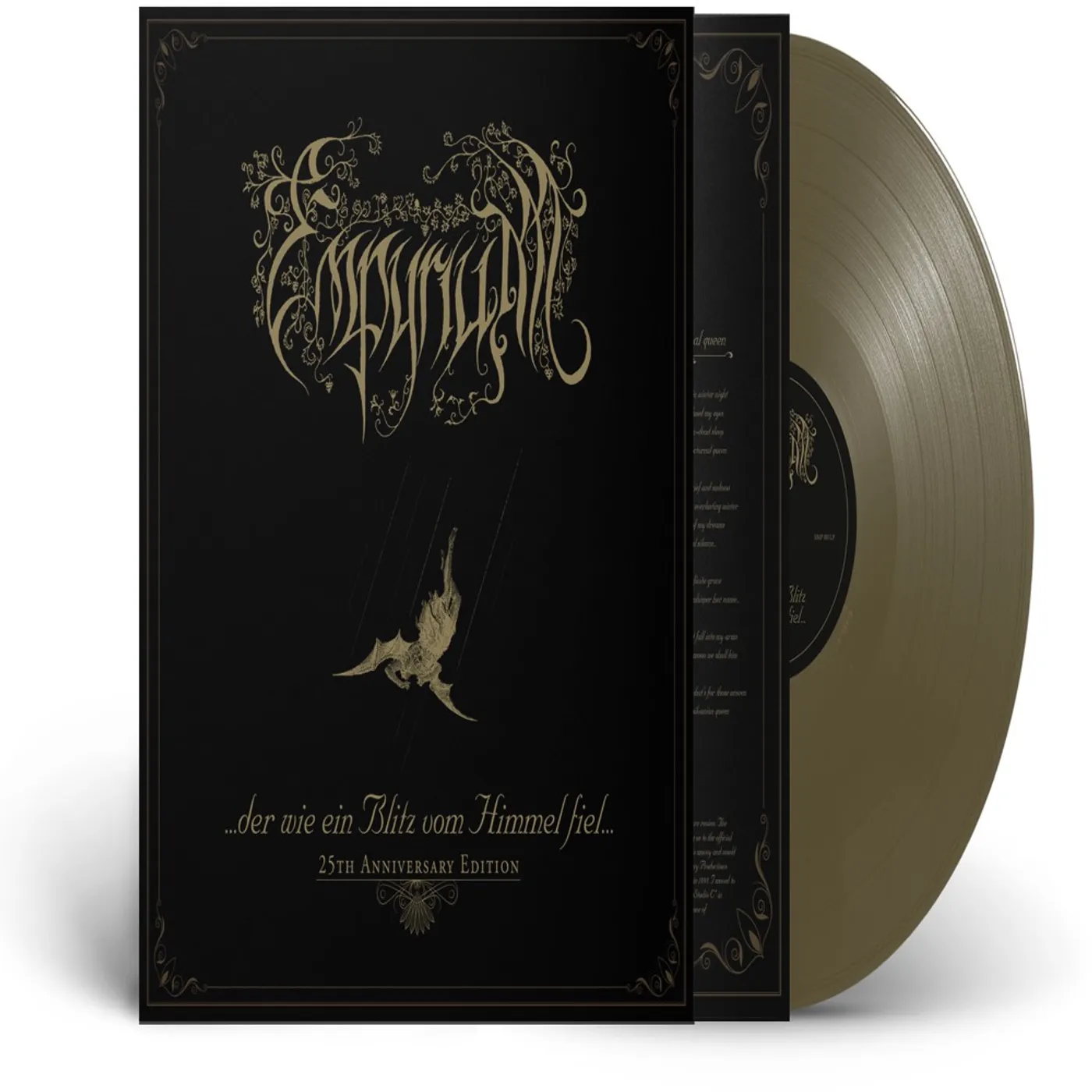 Empyrium Der Wie Ein Blitz Vom Himmel Fiel (Golde Vinyl Record