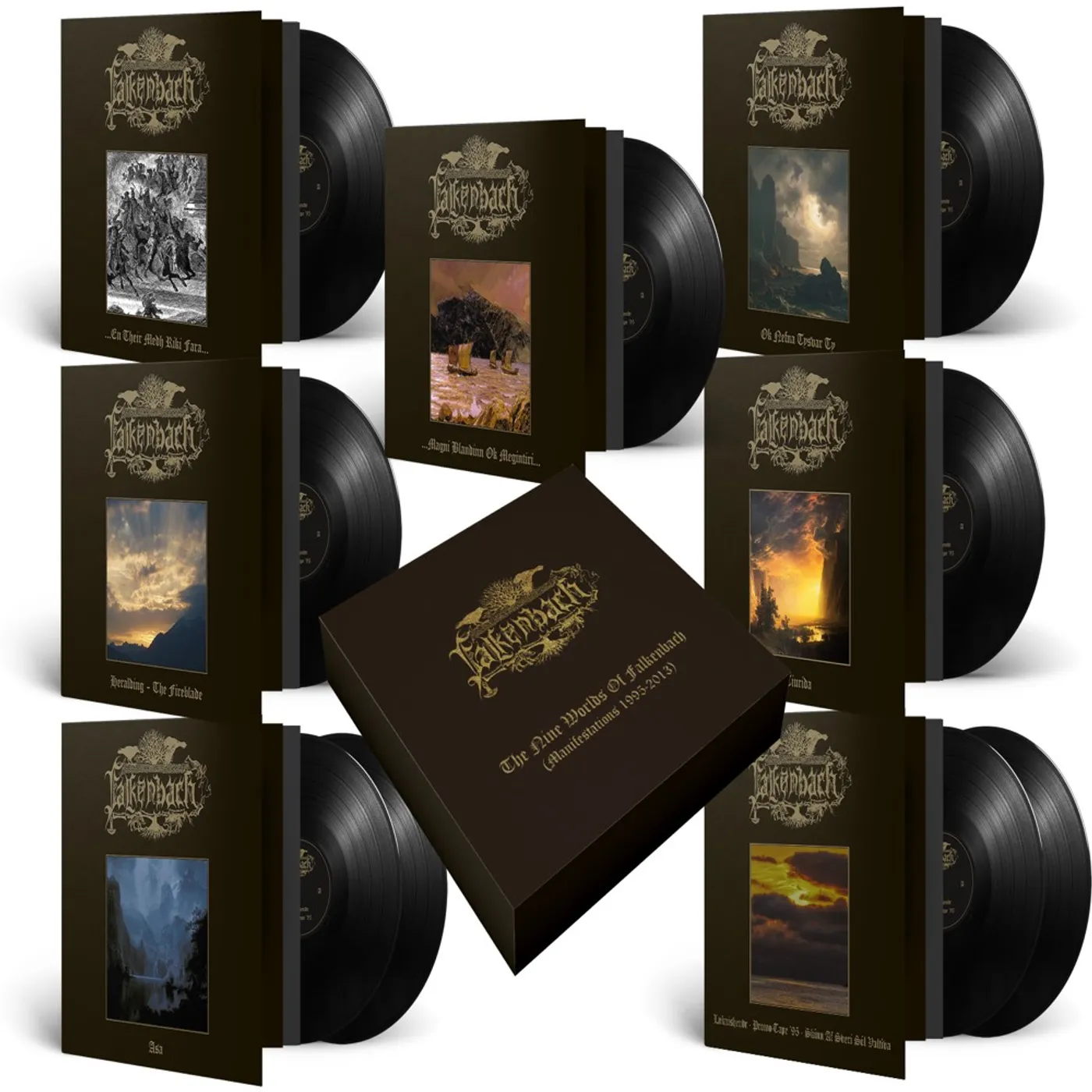 Nine Worlds Of Falkenbach (Manifestation Vinyl Record