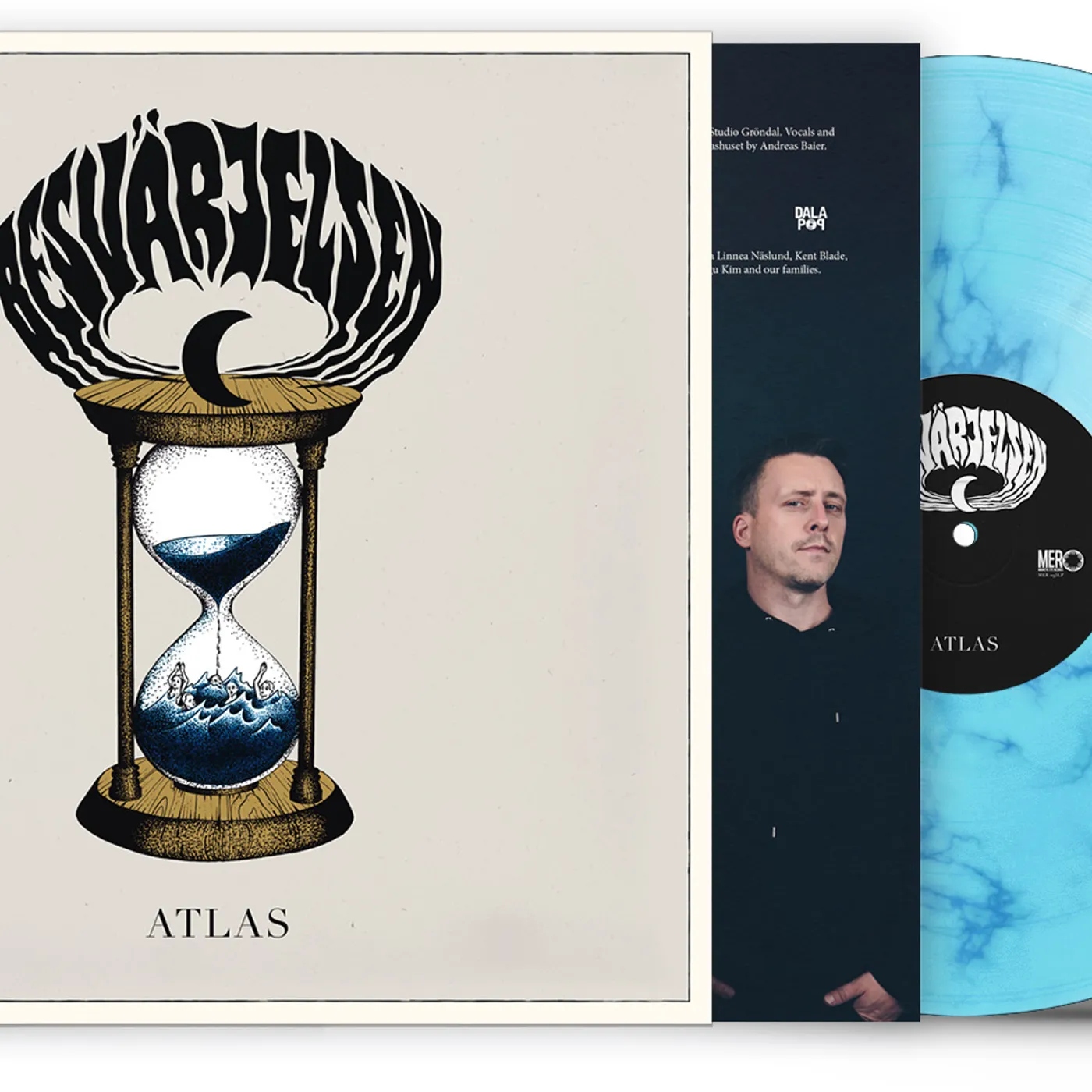 Besvärjelsen Atlas (Blue & Curacao Marbled) Vinyl Record