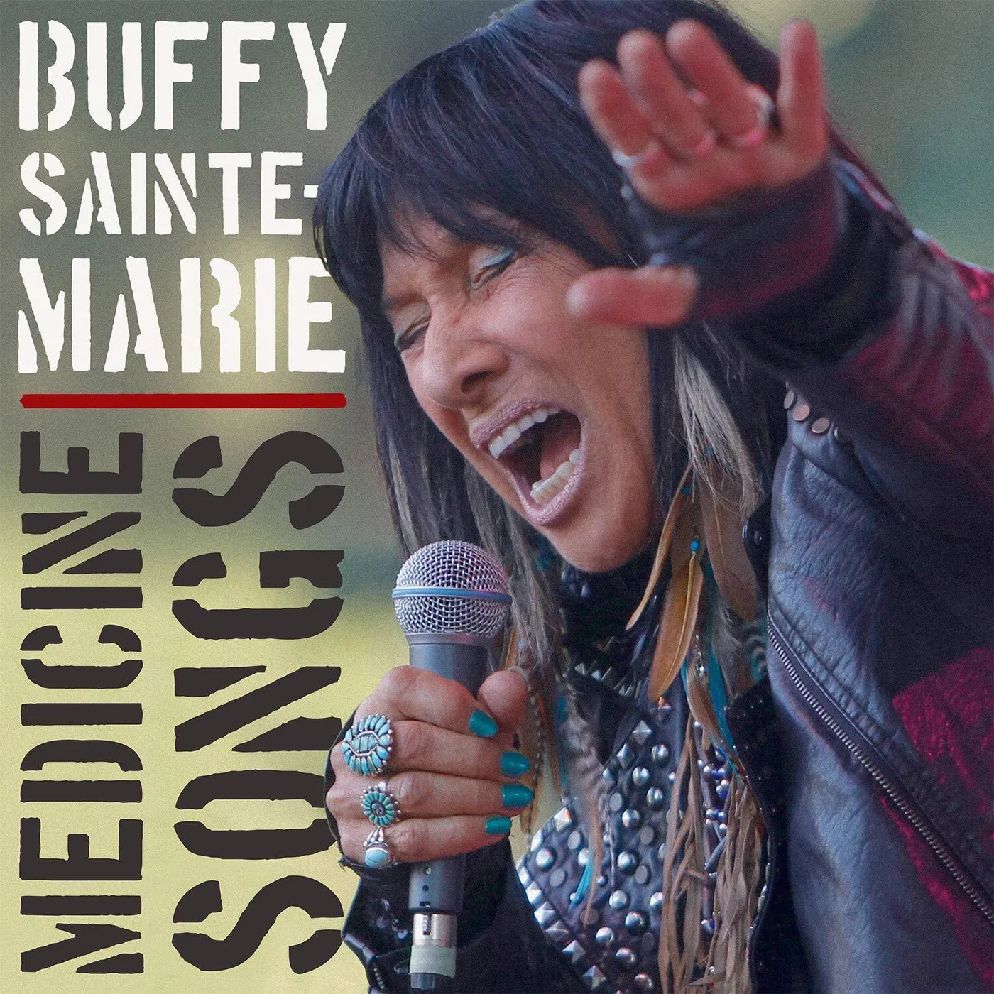 Buffy Sainte-Marie MEDICINE SONGS (RED VINYL) Vinyl Record