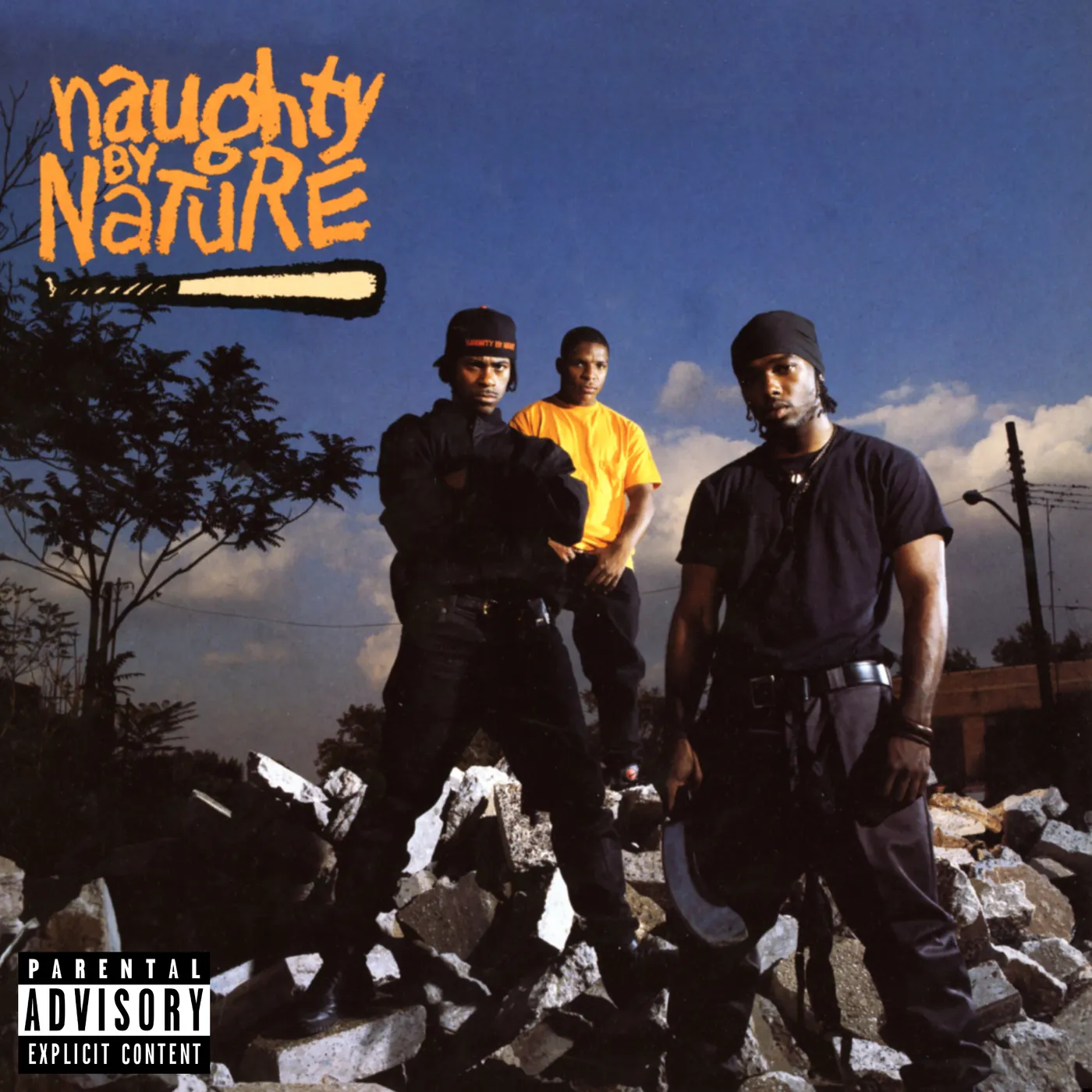Naughty By Nature (Yellow & Blue Splatte Vinyl Record