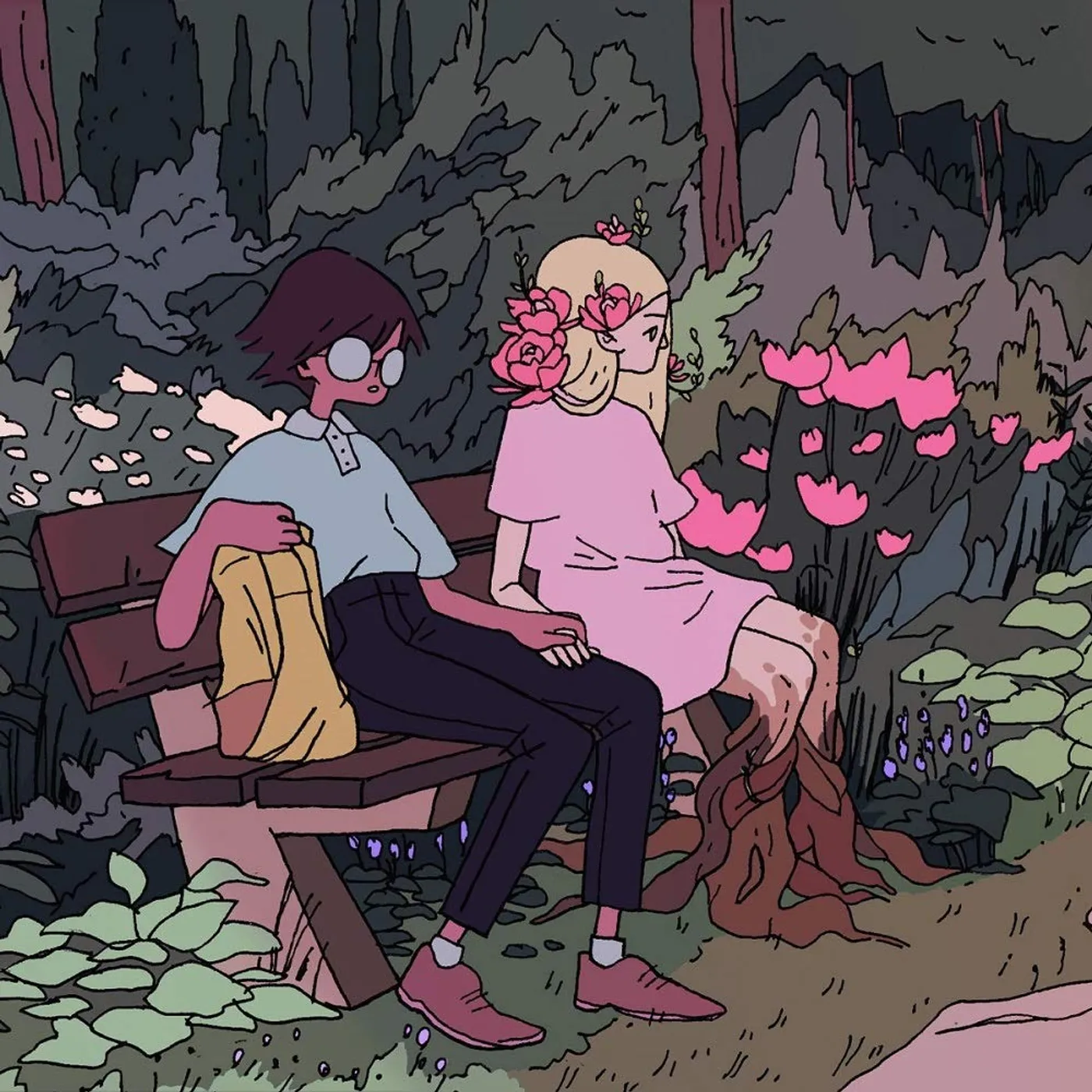 In Love With a Ghost Lets go lp Vinyl Record