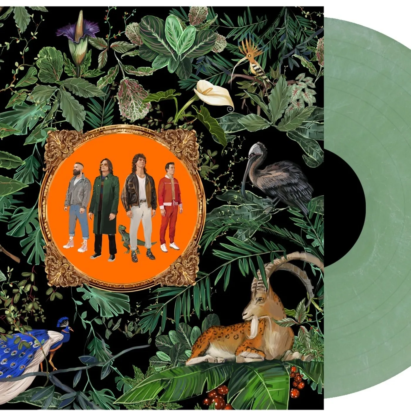 DON BROCO Amazing Things (Green Marble) Vinyl Record