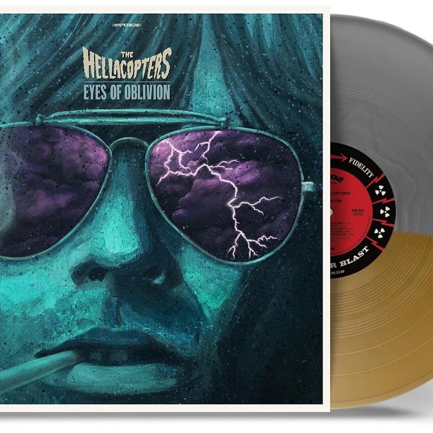The Hellacopters Eyes Of Oblivion (Silver & Gold) Vinyl Record