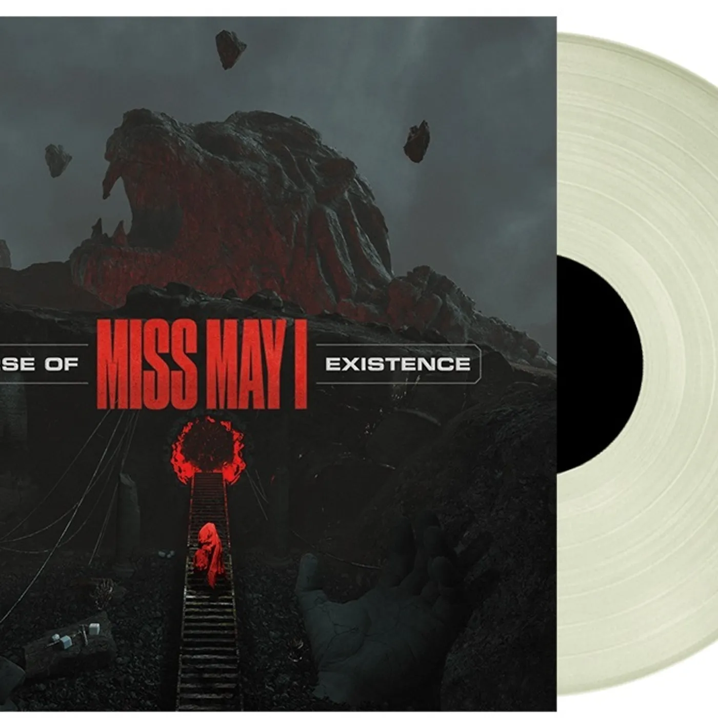 Miss May I Curse Of Existence   glow in the dark vinyl record