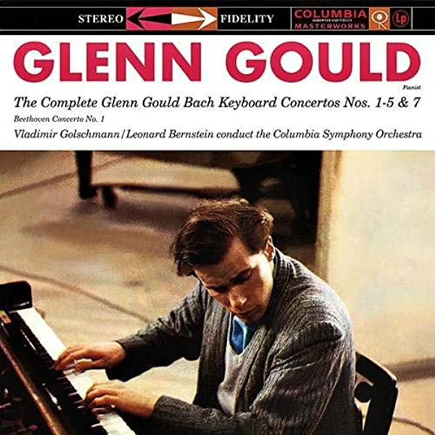Complete Glenn Gould Back Keyboard Concertos Vinyl Record