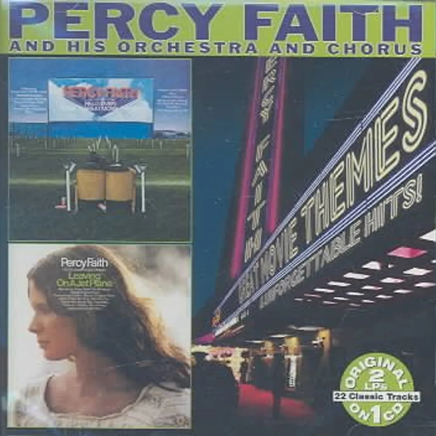 Percy Faith Held Over! Today's Great Movie Themes / Leaving On A Jet Plane CD