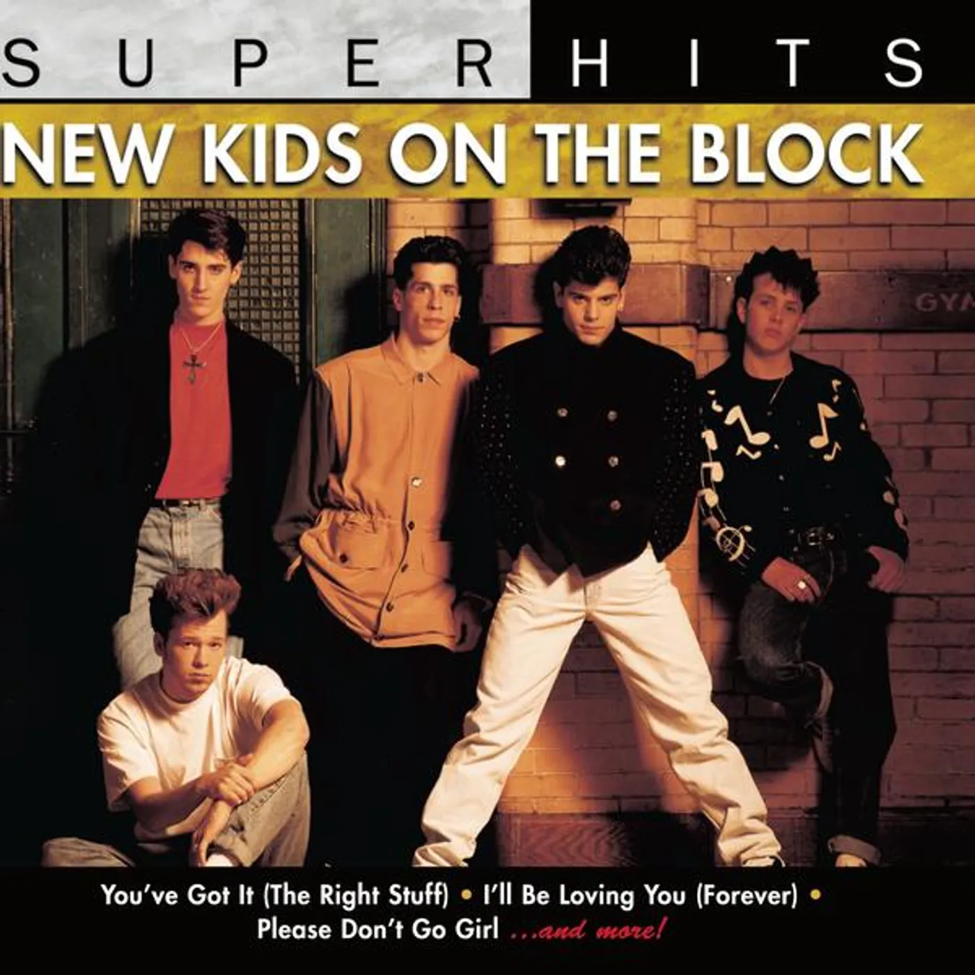 New Kids On The Block SUPER HITS CD