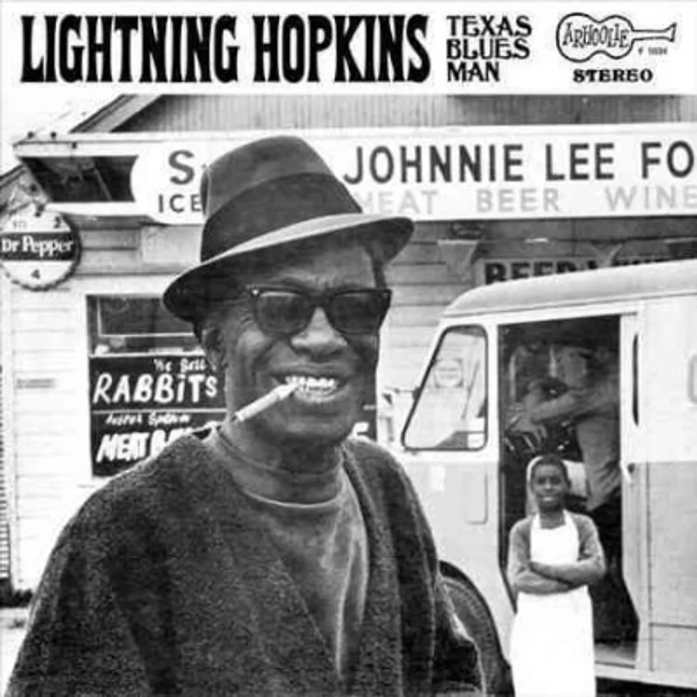 Sam Lightnin Hopkins Texas Blues Man Vinyl Record
