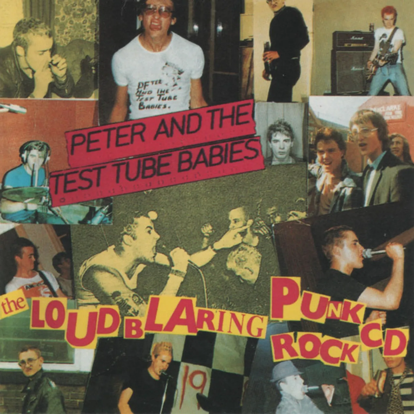 Peter and the Test Tube Babies Loud Blaring Punk Rock Vinyl Record