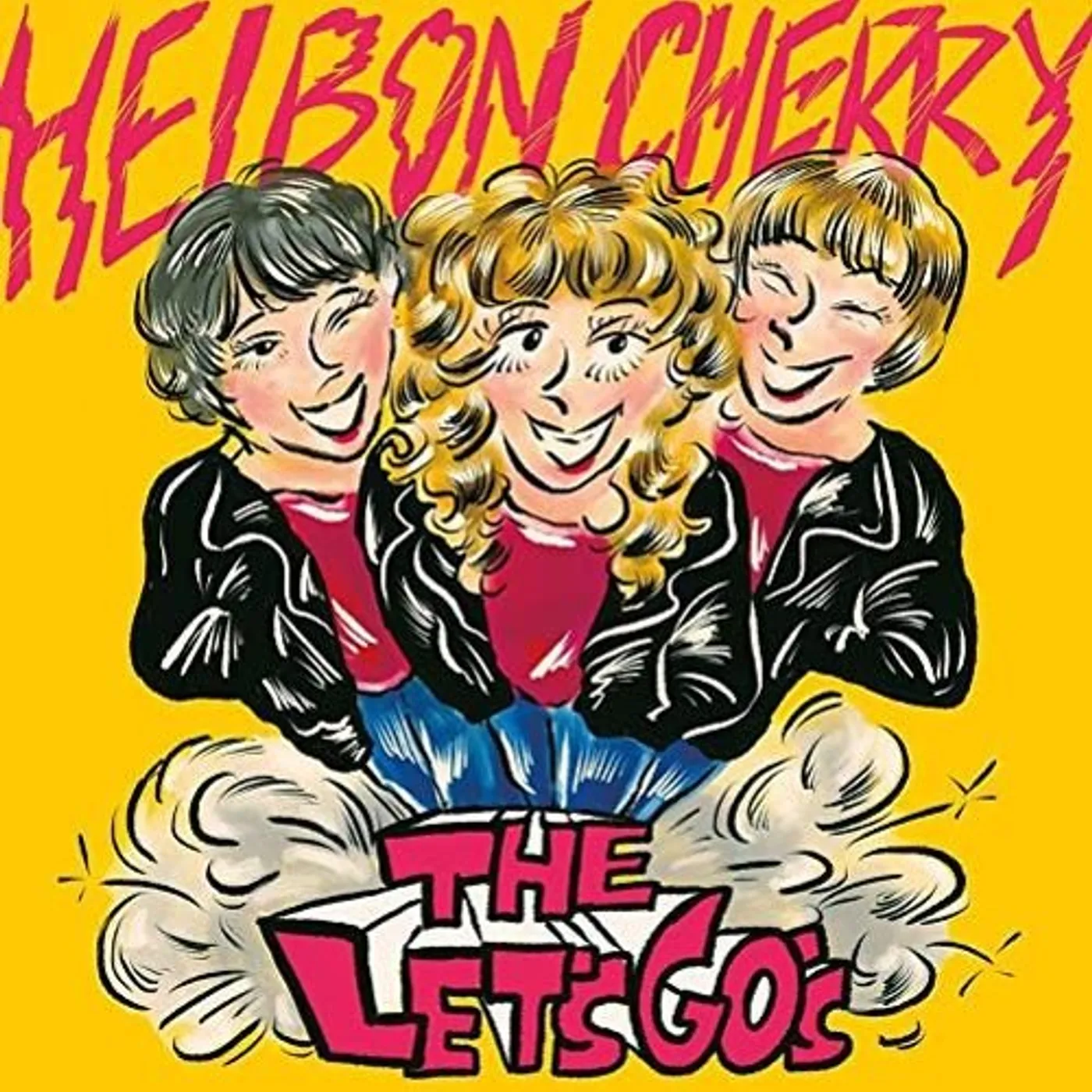 THE LET'S GO's Heibon Cherry Vinyl Record