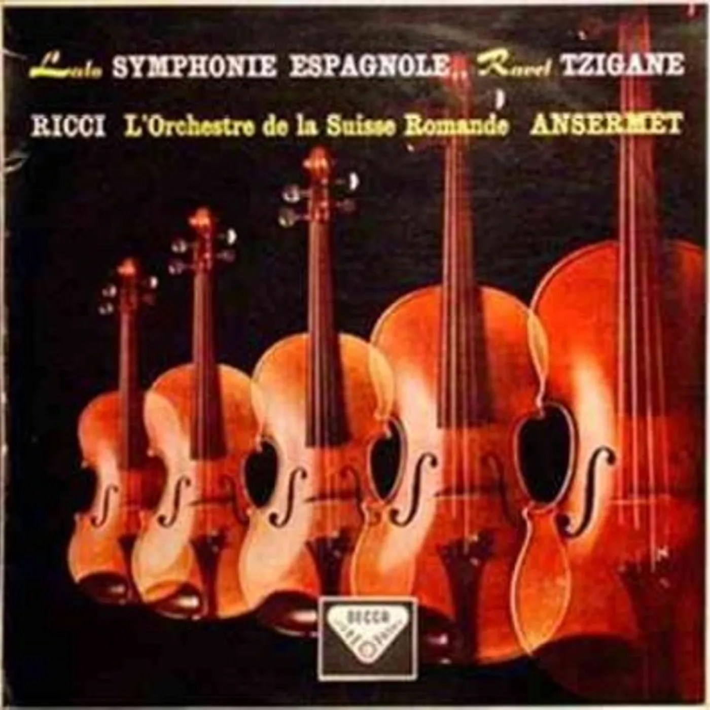 Ernest Ansermet Lalo: Symphonie Espagnole/Ravel: Tzigane Vinyl Record