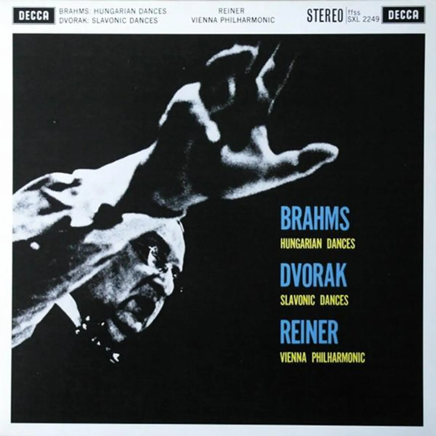 Fritz Reiner Brahms/Dvorak: Hungarian Dances/Slavonic Dances Vinyl Record