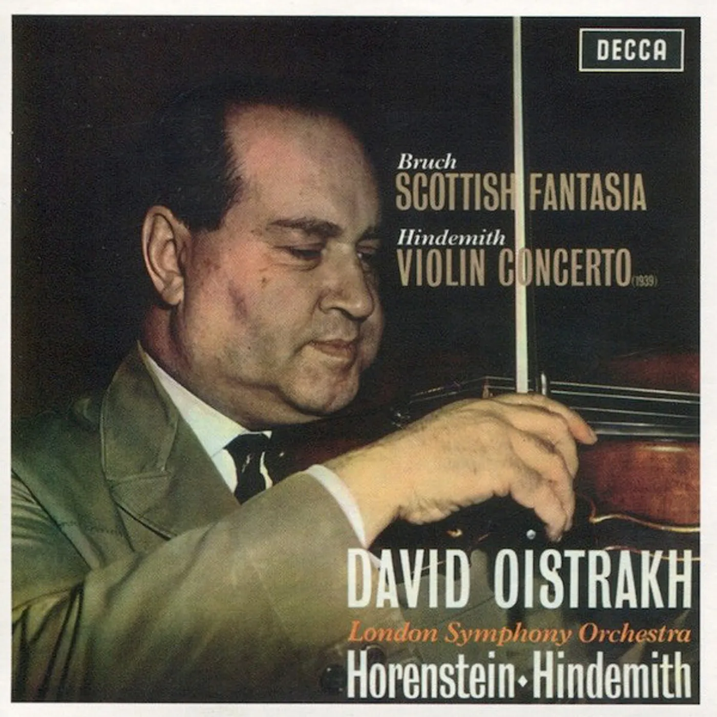 David Oistrakh Bruch/Hindemith: Scottish Fantasia/Violin Concerto Vinyl Record