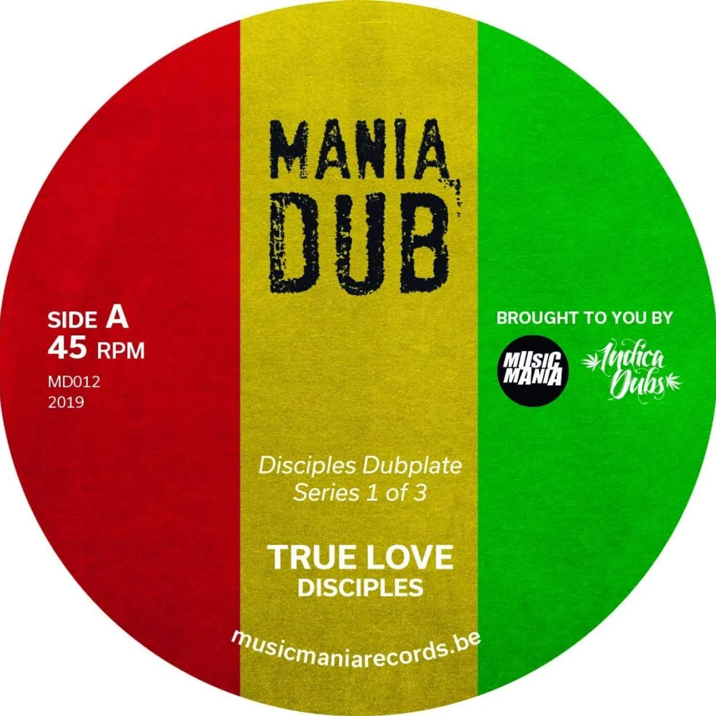 The Disciples True love/true dub Vinyl Record