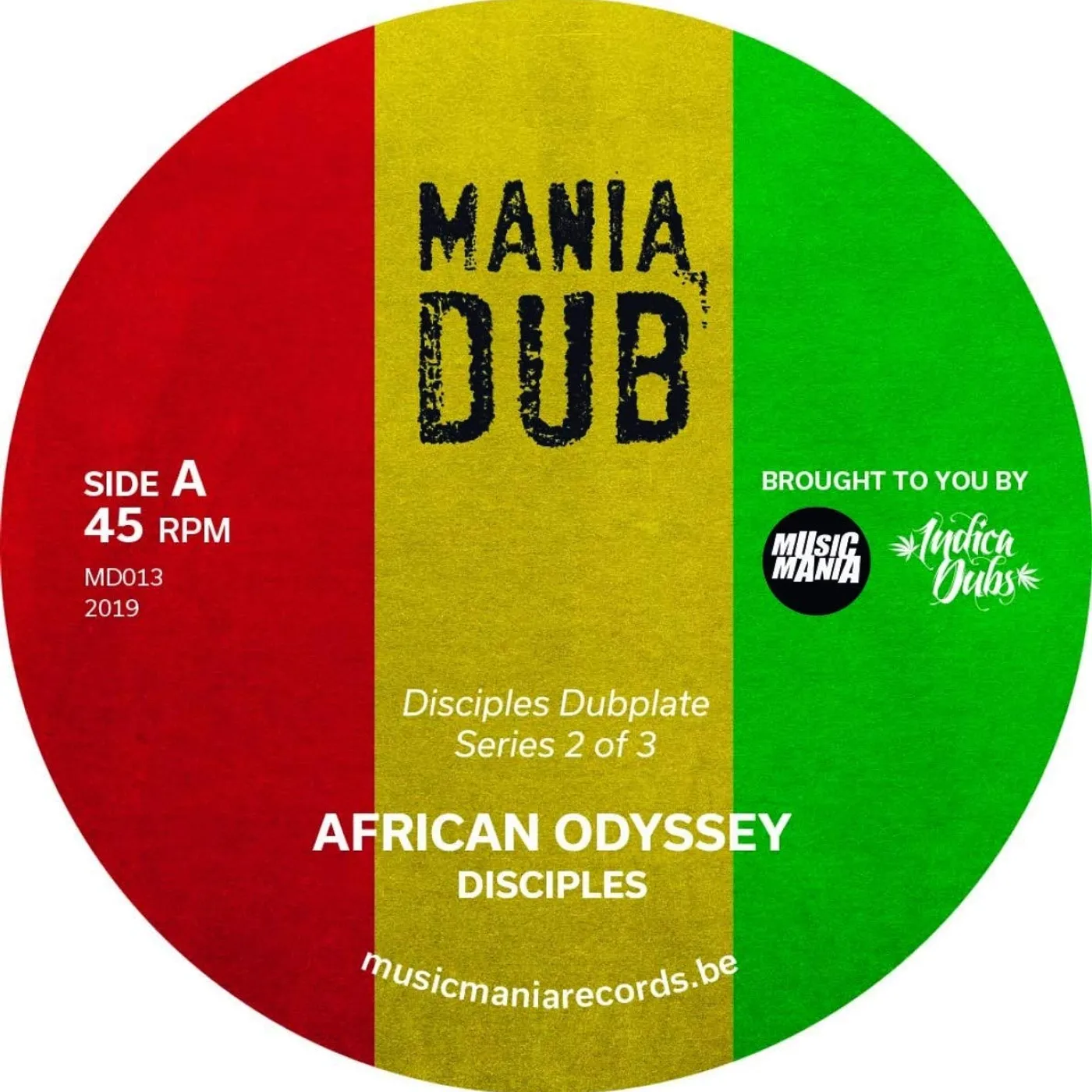The Disciples African odyssey/african dub Vinyl Record