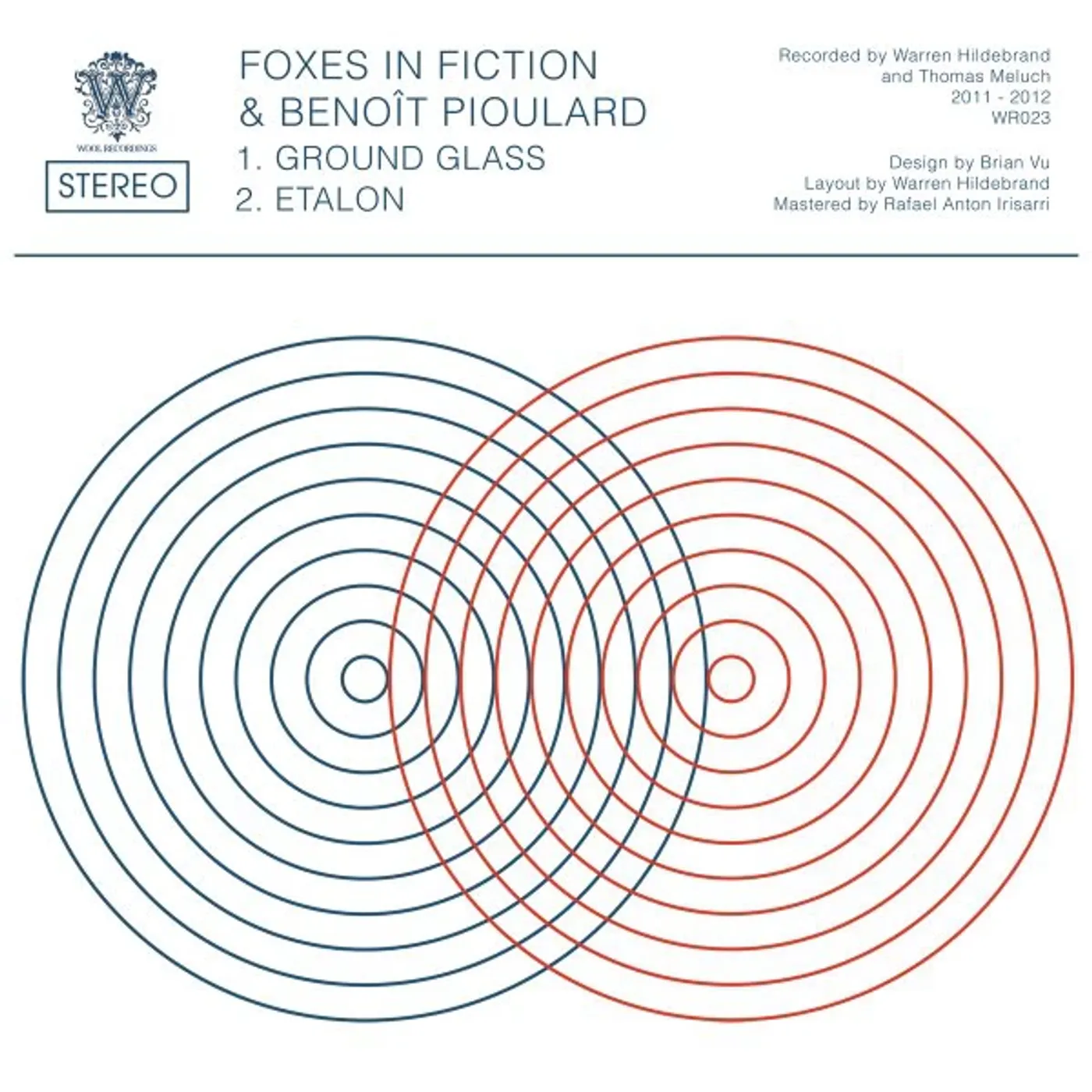 Foxes In Fiction Ground Glass Vinyl Record