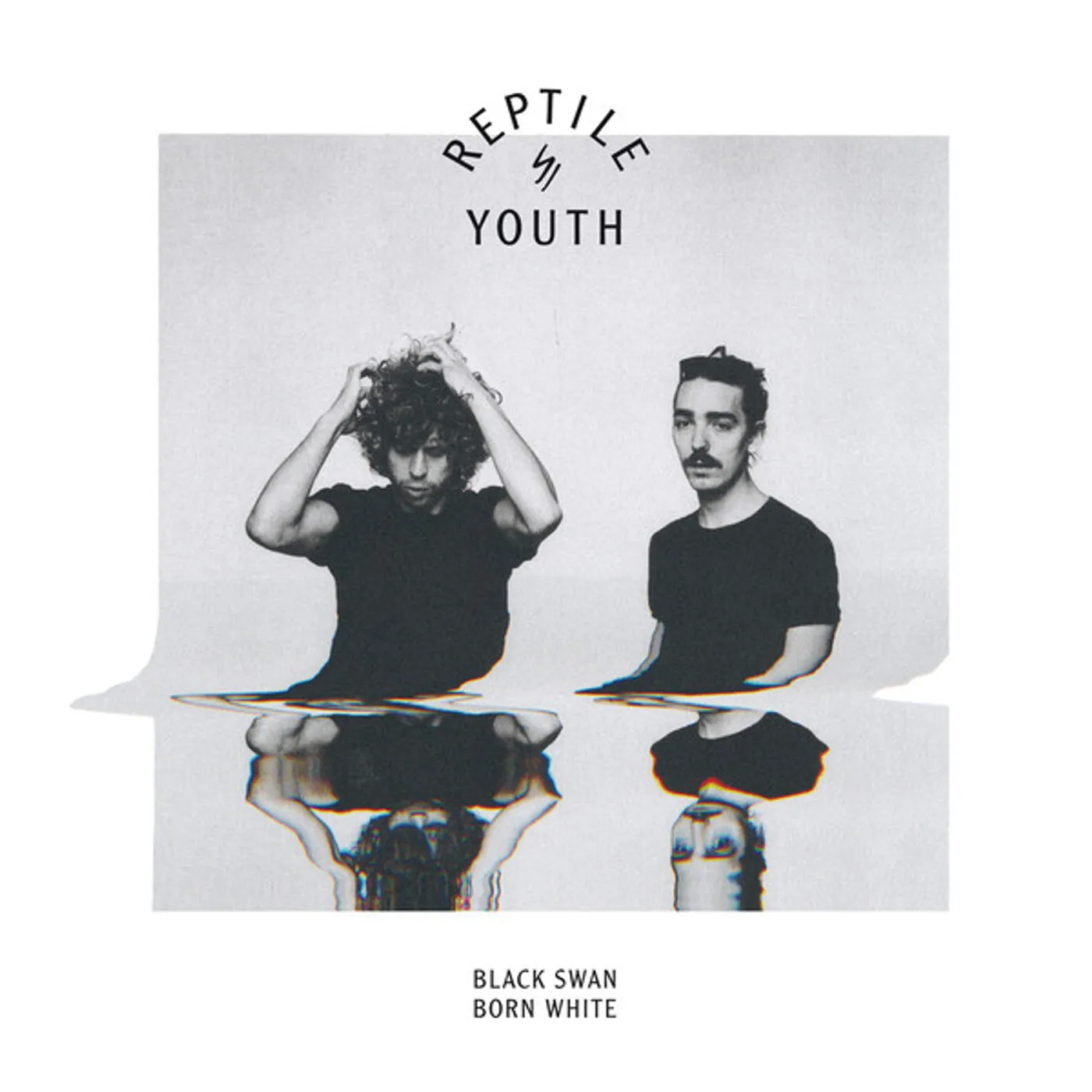 Reptile Youth Black Swan Born White Vinyl Record