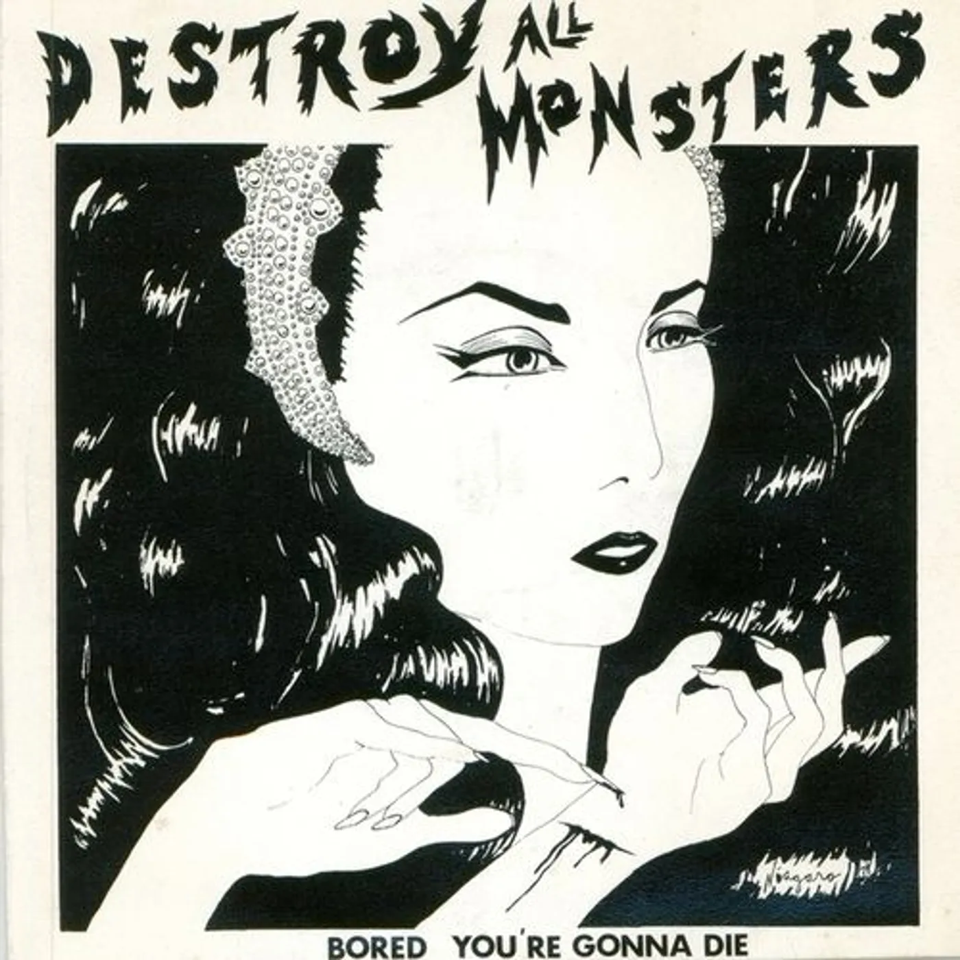 Destroy All Monsters Bored/You're Gonna Die Vinyl Record