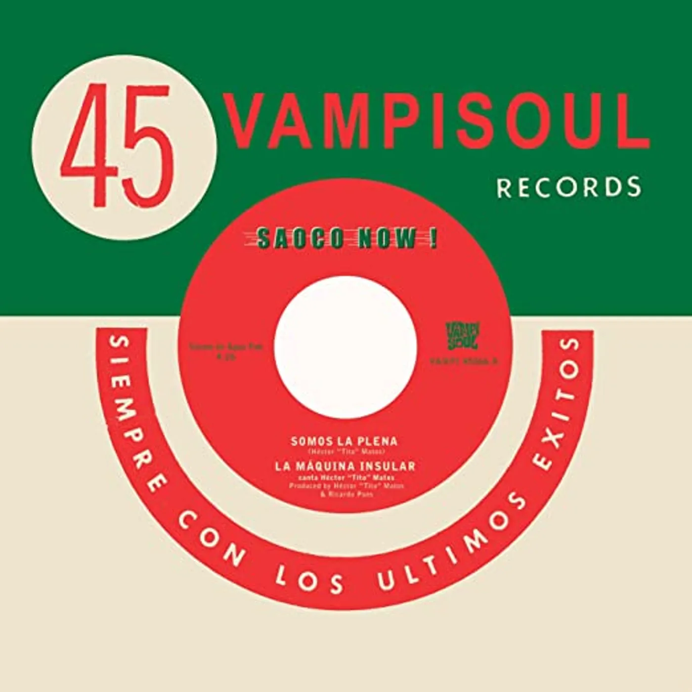 La Máquina Insular Somos La Plena/Ven A Bailar Vinyl Record