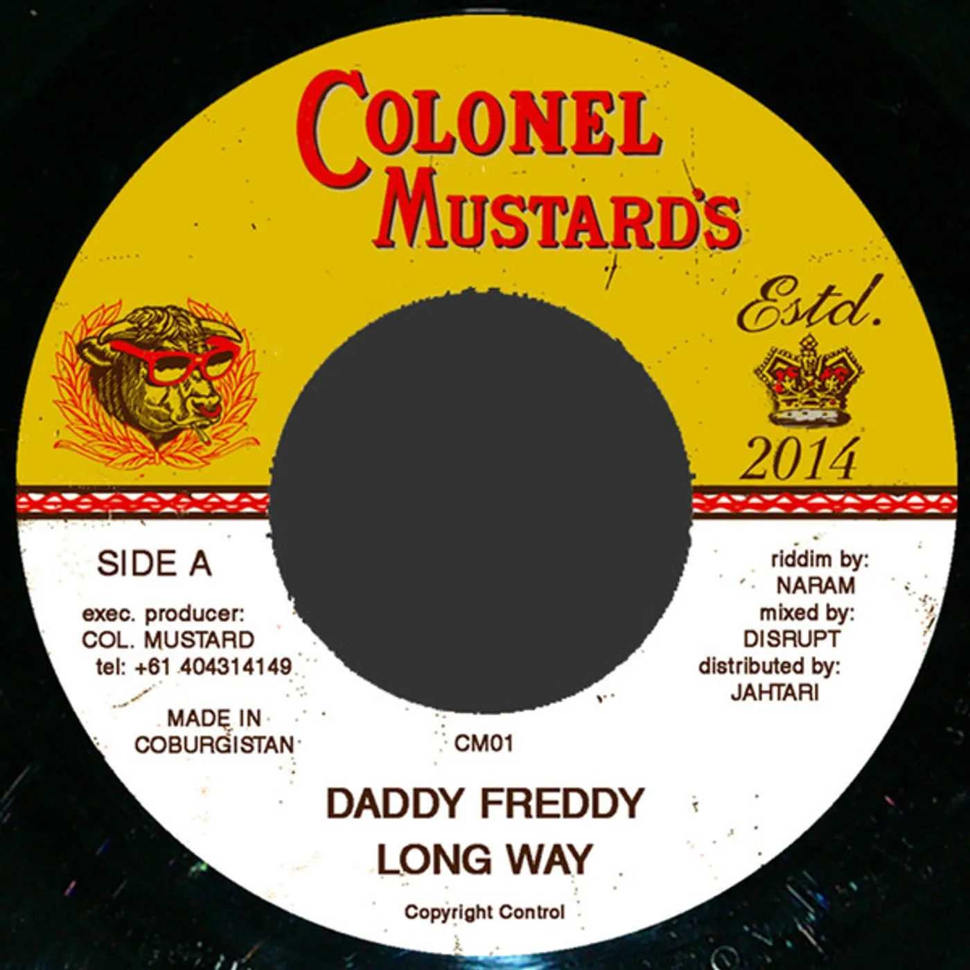 Daddy Freddy Long Way Vinyl Record