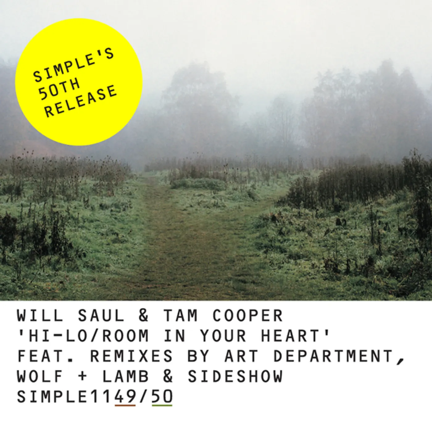 Will Saul Hi-Lo/Room In Your Heart Vinyl Record