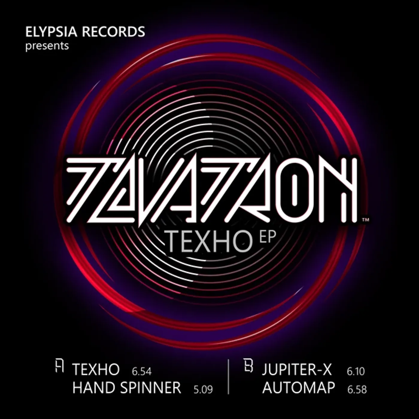 Tevatron Texho EP Vinyl Record
