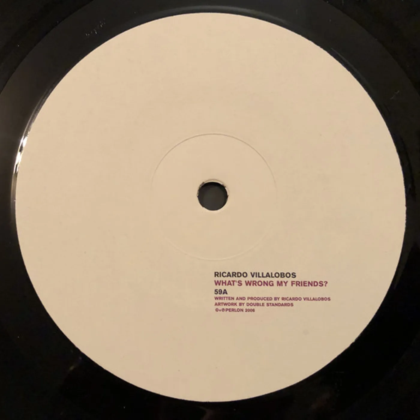Ricardo Villalobos What's Wrong My Friends? Vinyl Record