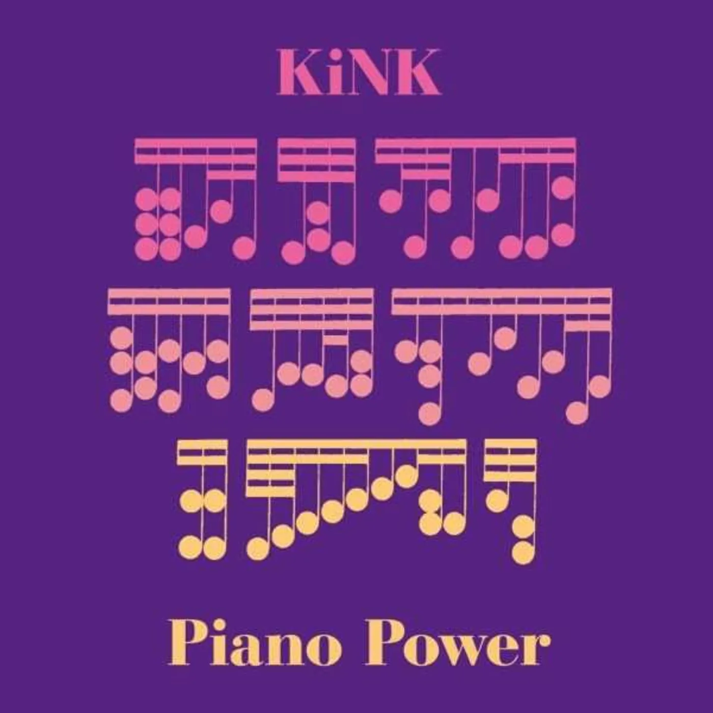 Kink Piano Power Vinyl Record