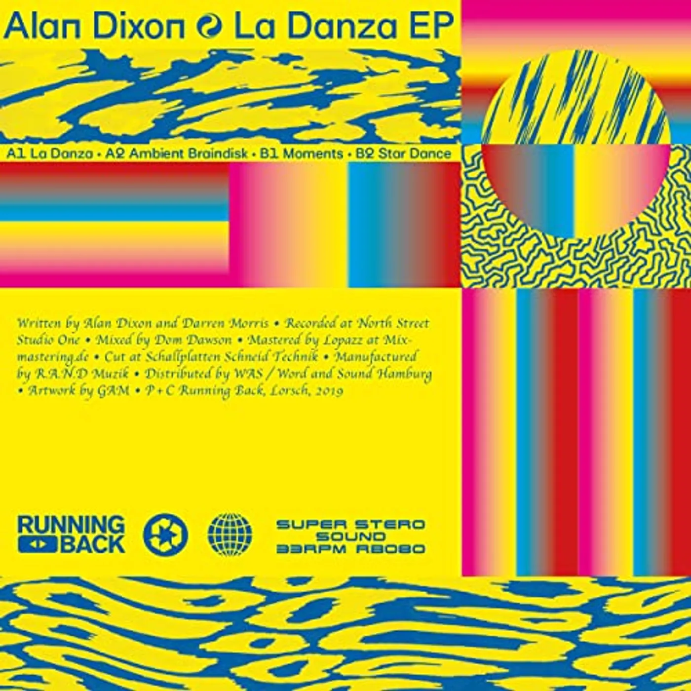 Alan Dixon La Danza EP Vinyl Record