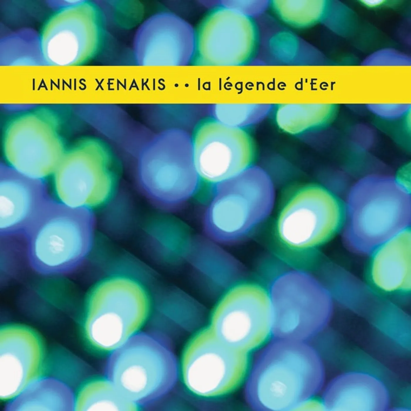Iannis Xenakis La Legende D'Eer Vinyl Record