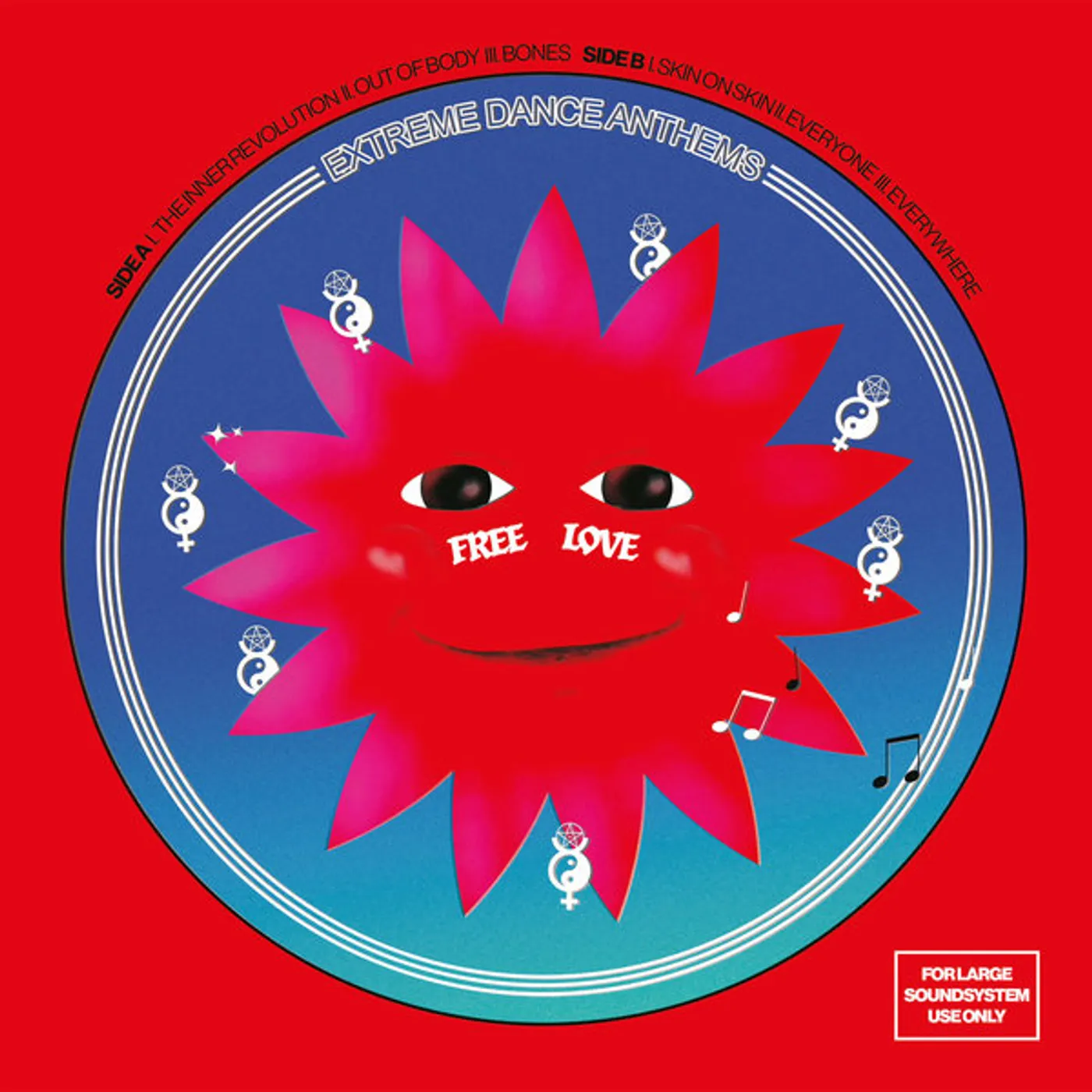 Free Love Extreme dance anthems lp Vinyl Record