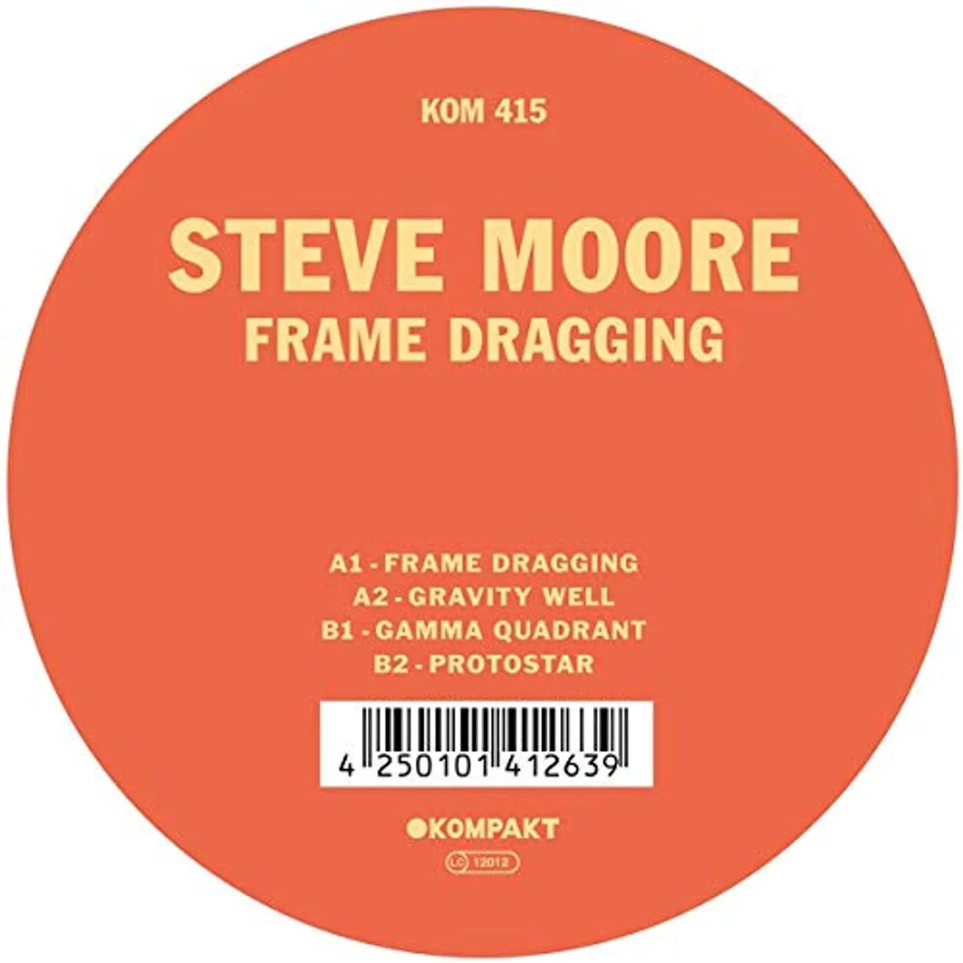 Steve Moore Frame Dragging Vinyl Record