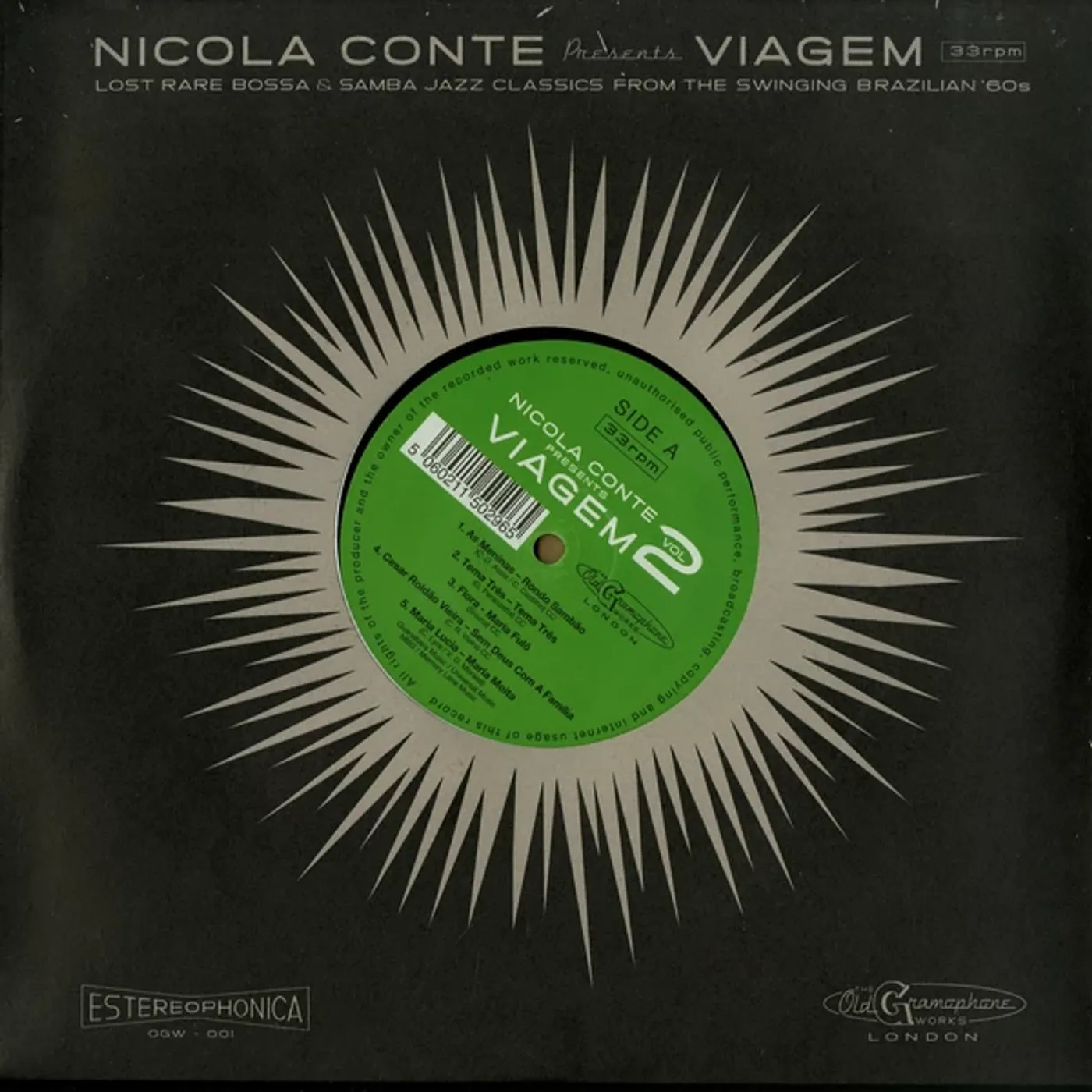Nicola Conte Viagem Vol. 2 Vinyl Record