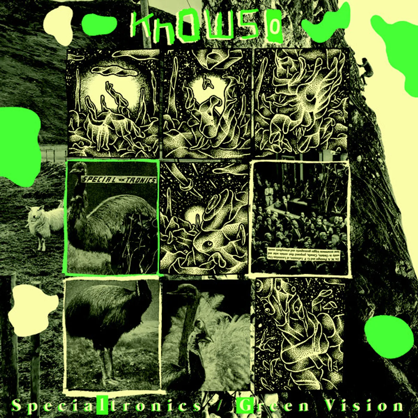 KNOWSO Specialtronics Green Vision Vinyl Record