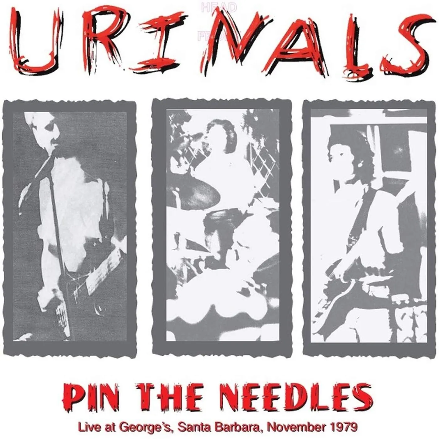 Urinals Pin the needles live at georges santa barbara november 1979 Vinyl Record