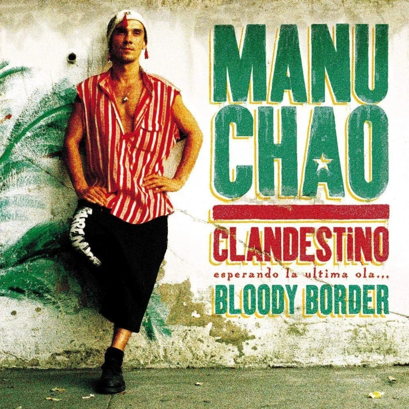 Manu Chao Clandestino/Bloody Border Collector Vinyl Record