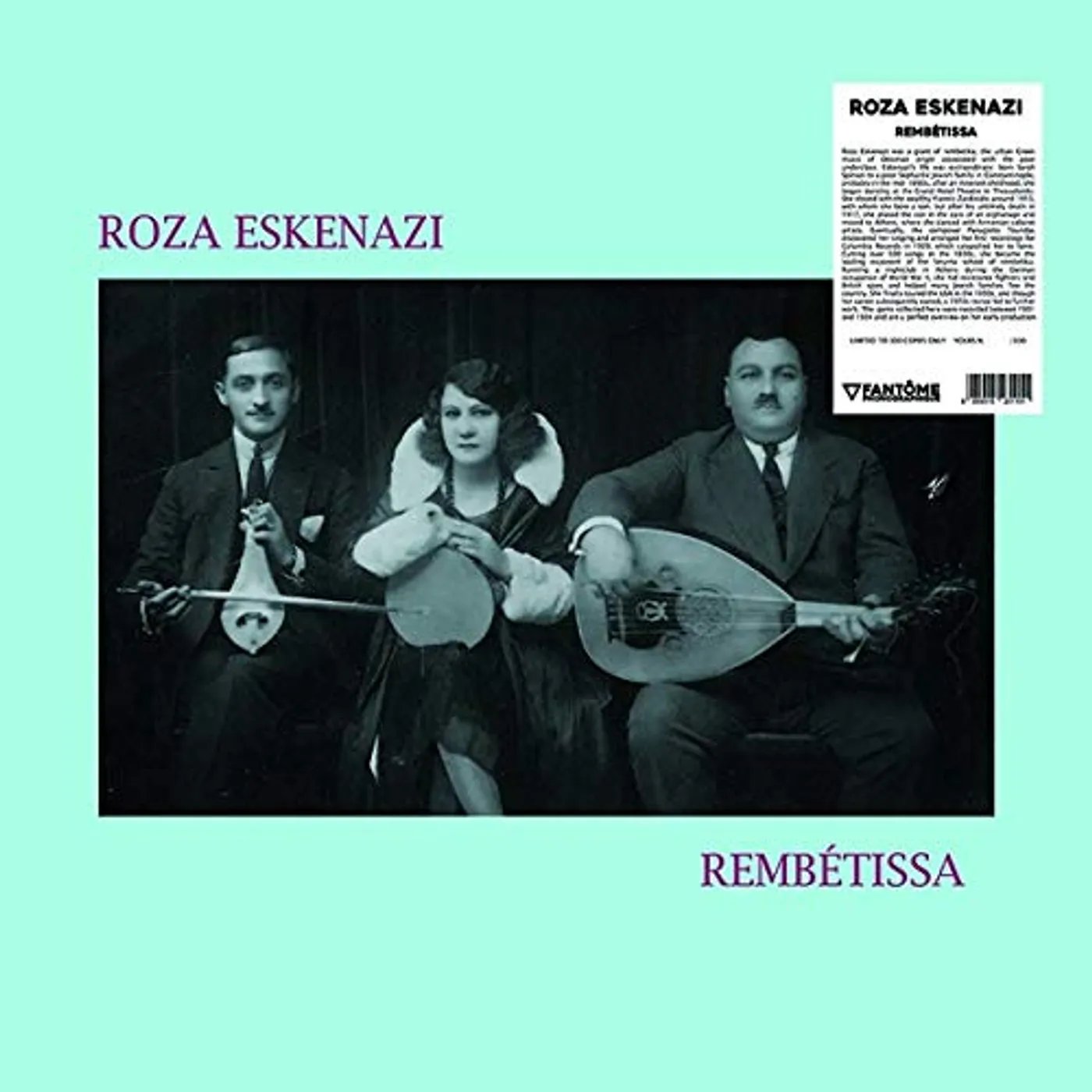 Roza Eskenazi Rembetissa Vinyl Record