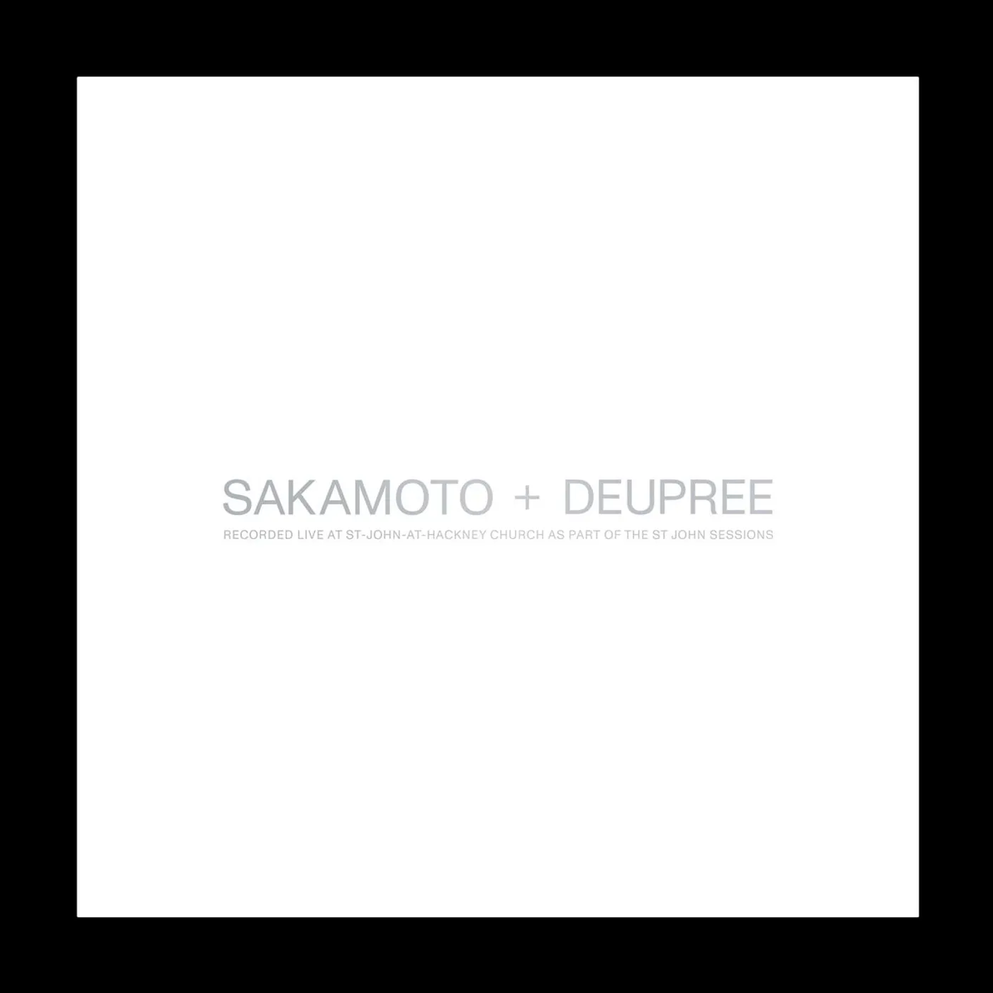 Ryuichi Sakamoto Live In London Vinyl Record