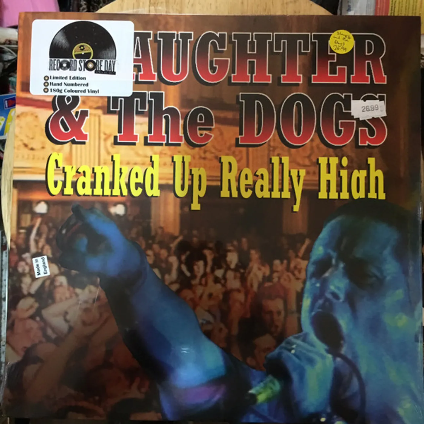 Slaughter & The Dogs Cranked Up Really High Vinyl Record