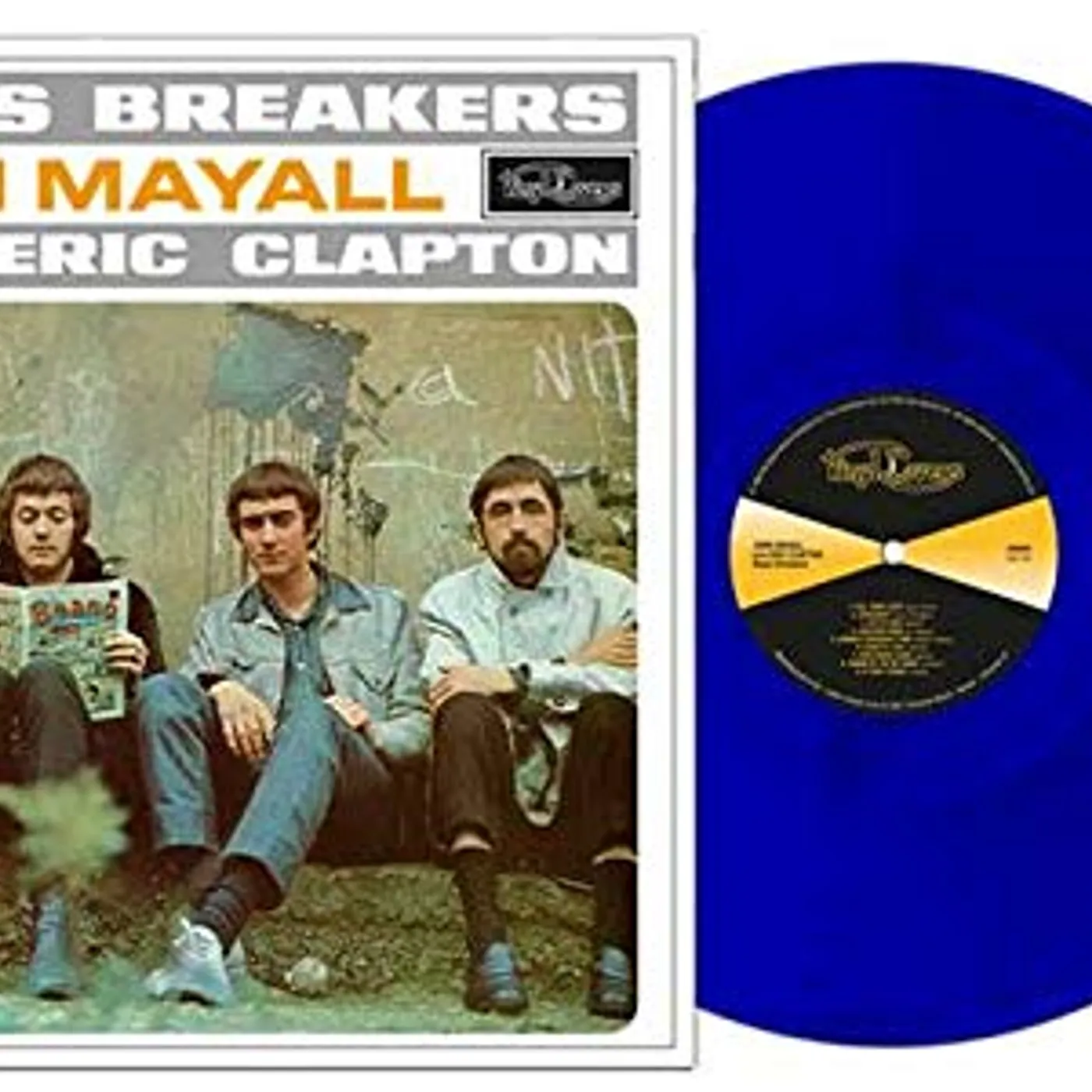 John Mayall & The Bluesbreakers 19224 BLUESBREAKERS FEAT. ERIC CLAPTON (BLUE VINYL) Vinyl Record