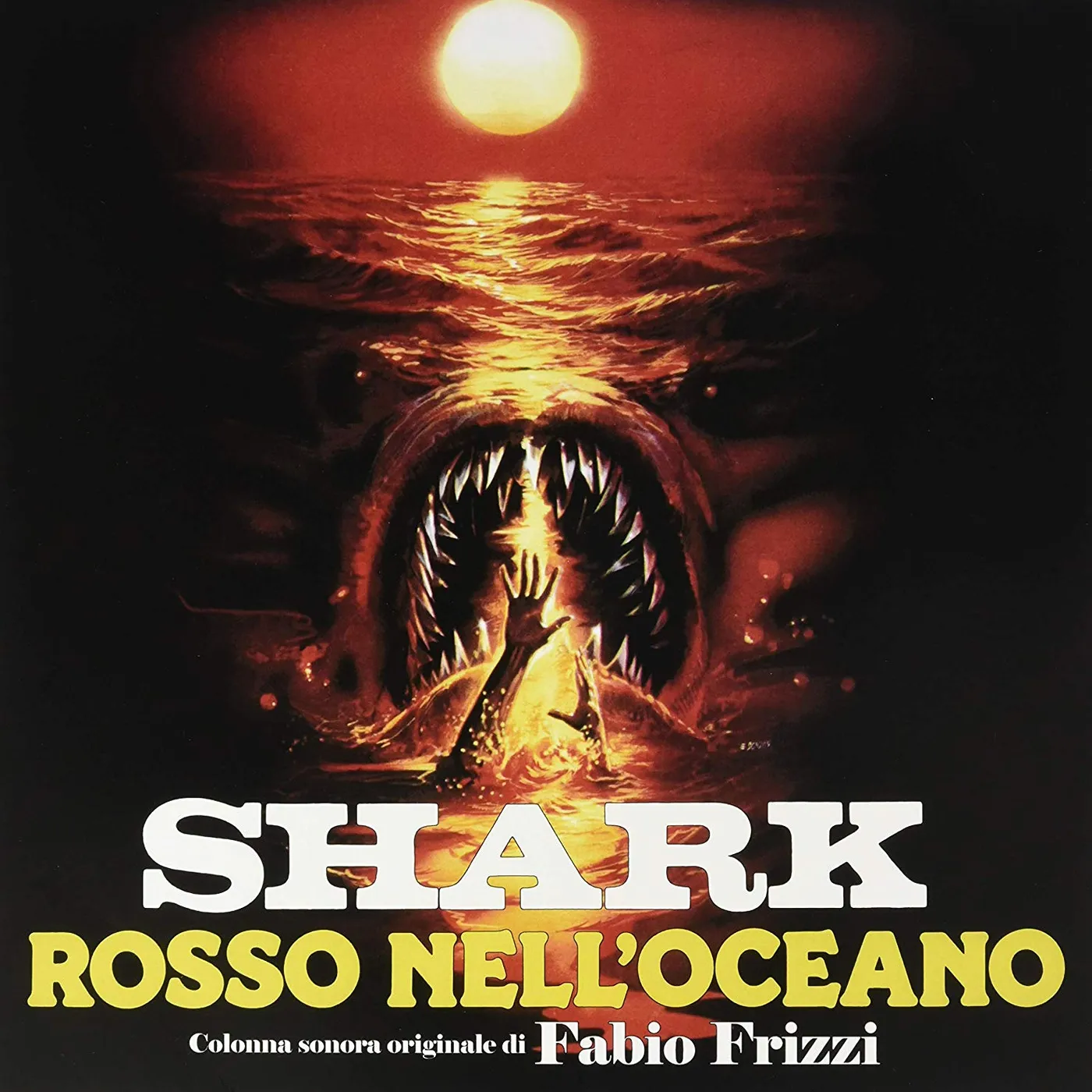 Fabio Frizzi Shark Rosso Nell'oceano (OST) Vinyl Record