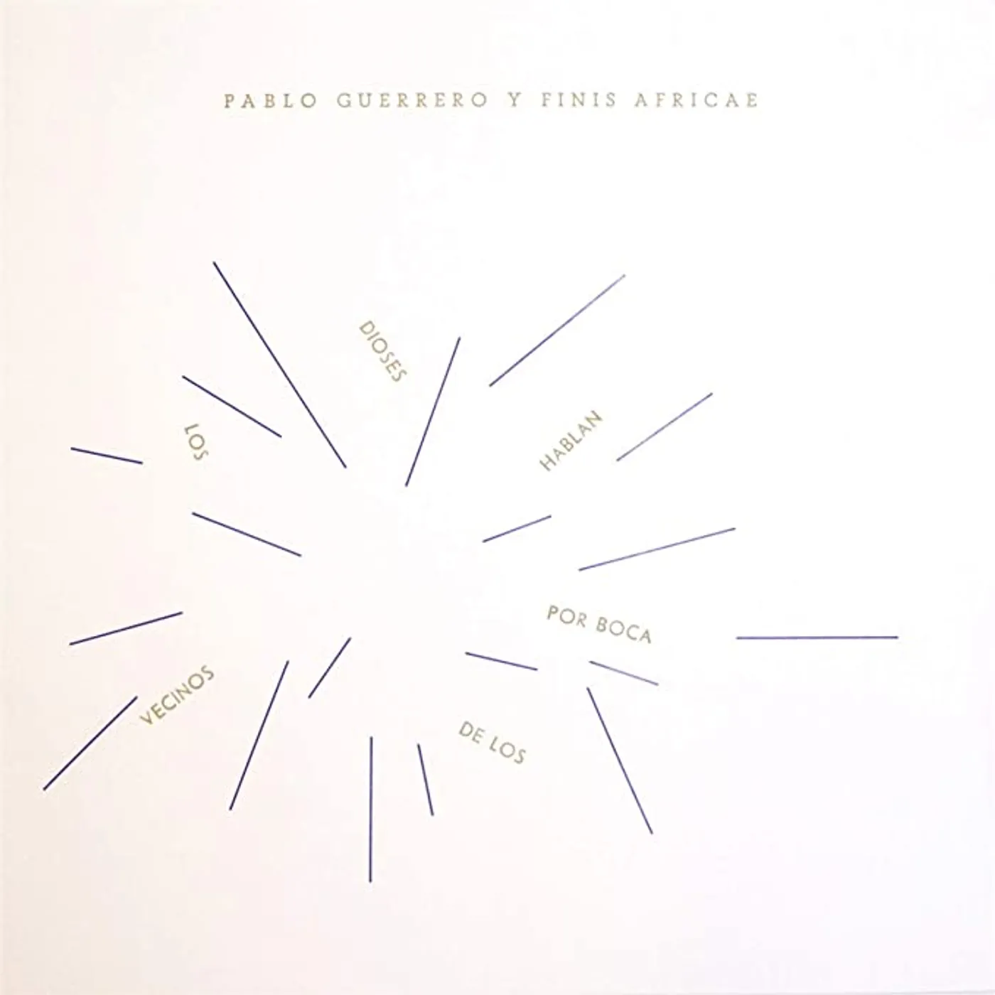 Pablo Guerrero Los Dioses Hablan Por Boca De Los Vecinos Vinyl Record