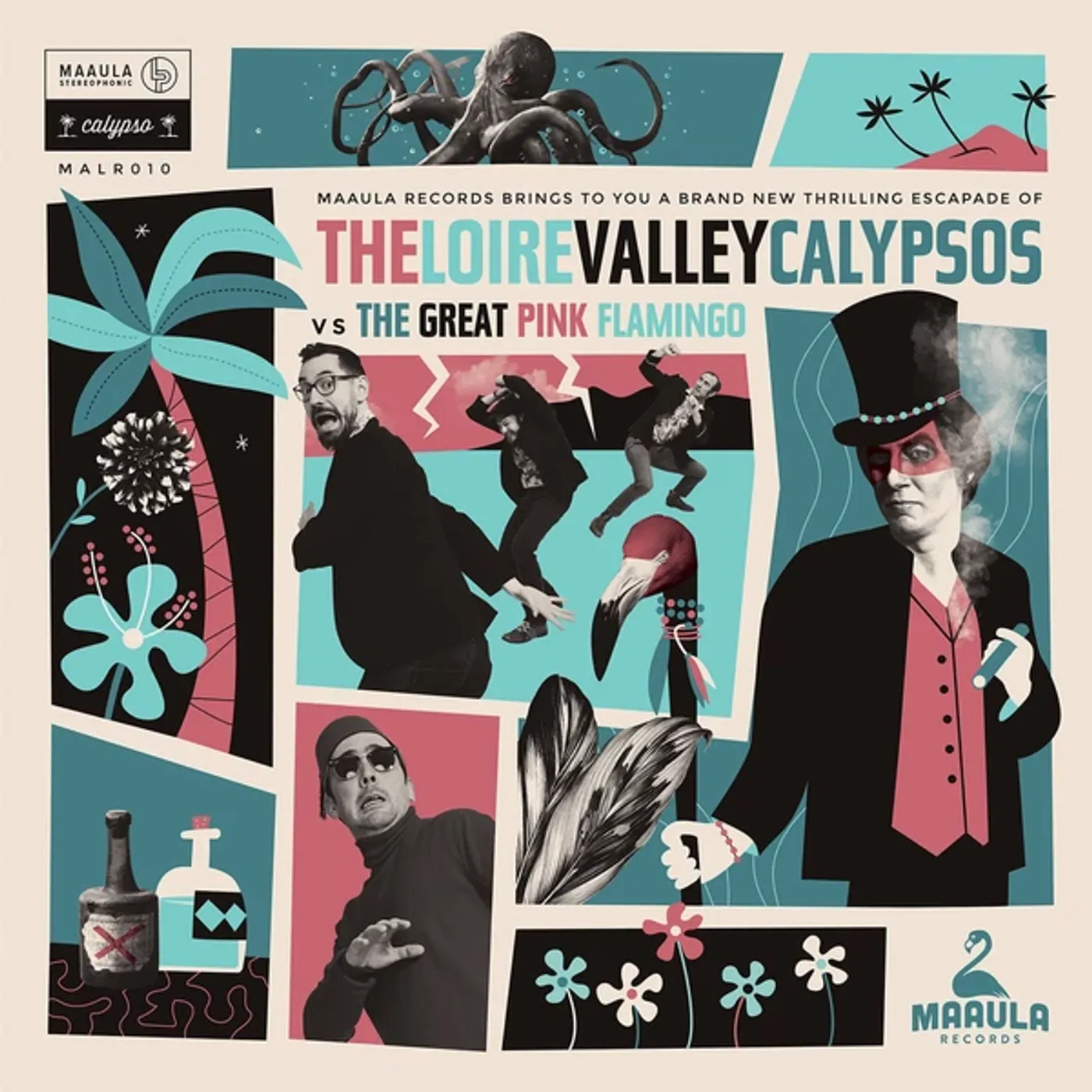 The Loire Valley Calypsos Vs. The Great Pink Flamingo Vinyl Record