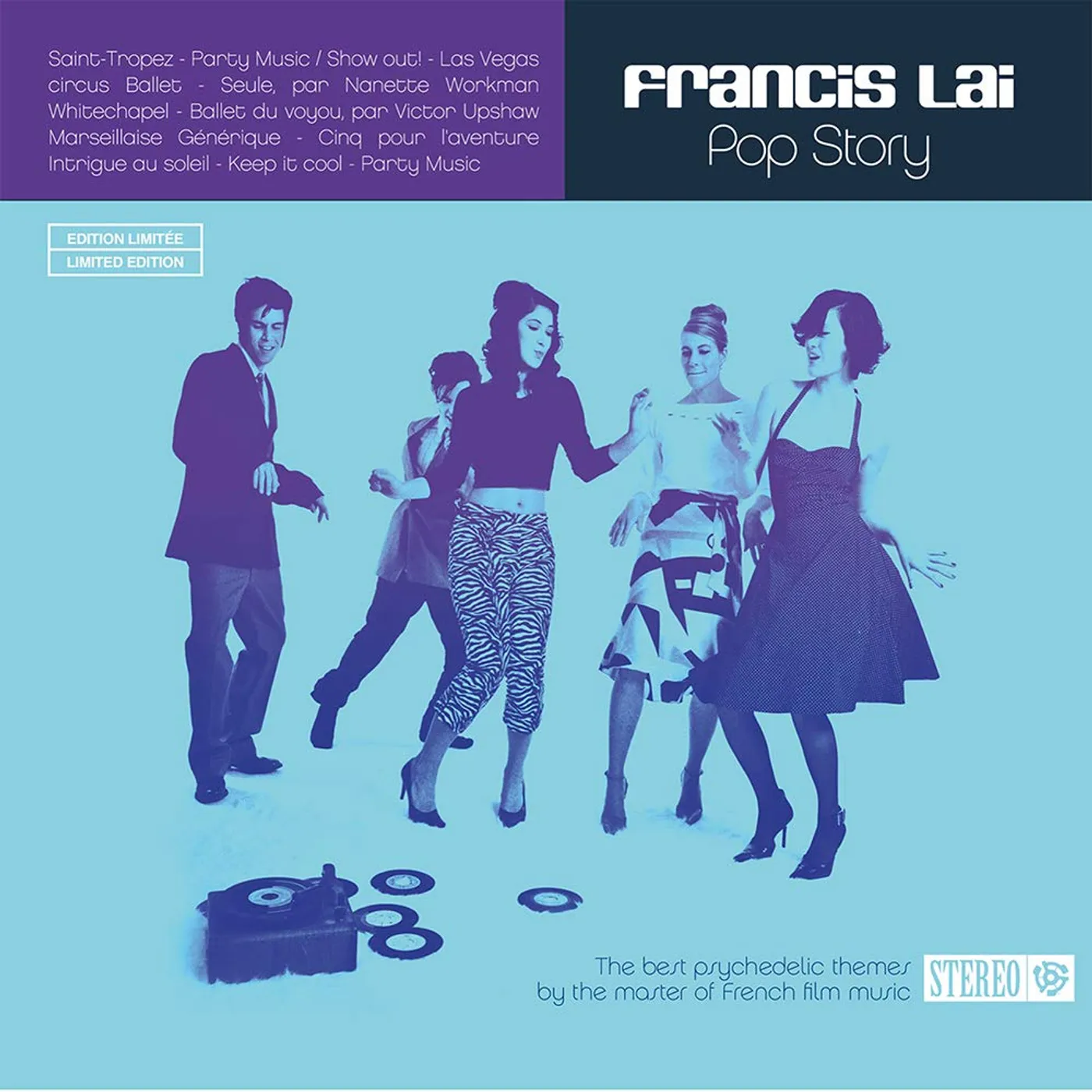 Francis Lai Pop story Vinyl Record