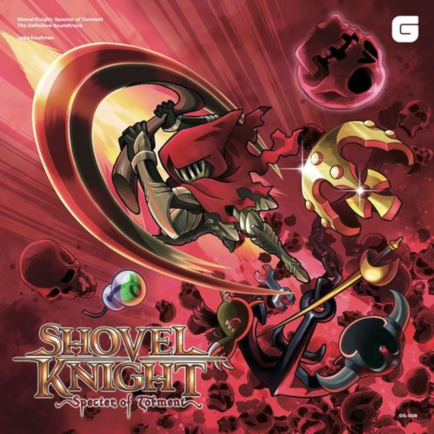 Jake Kaufman Shovel Knight: Specter of Terrent: The Definitive Soundtrack (OST) Vinyl Record