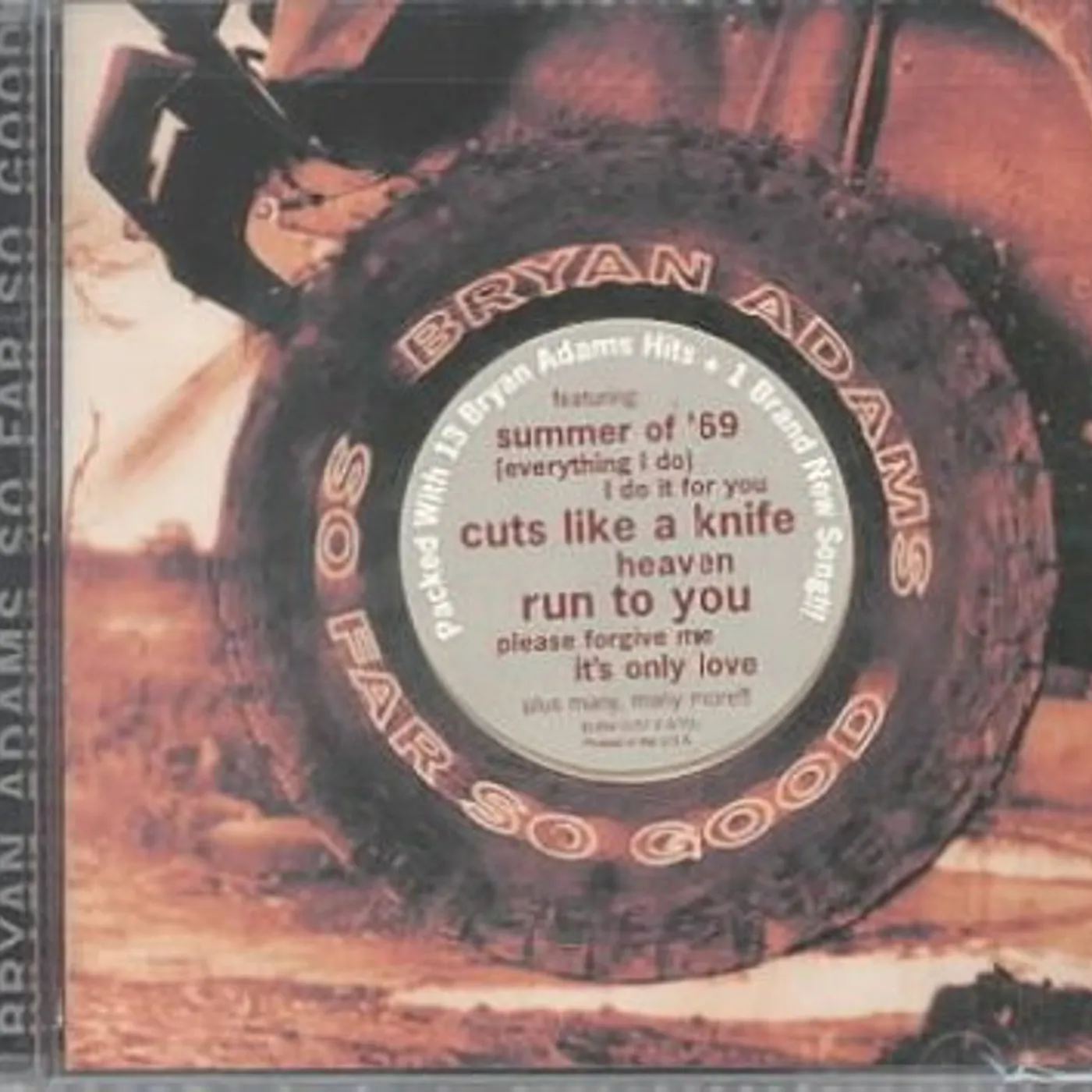 Bryan Adams SO FAR SO GOOD CD