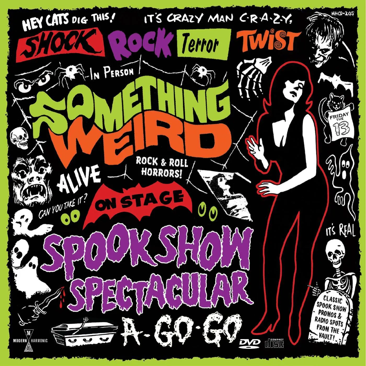 Something Weird SPOOK SHOW SPECTACULAR A-GO-GO CD