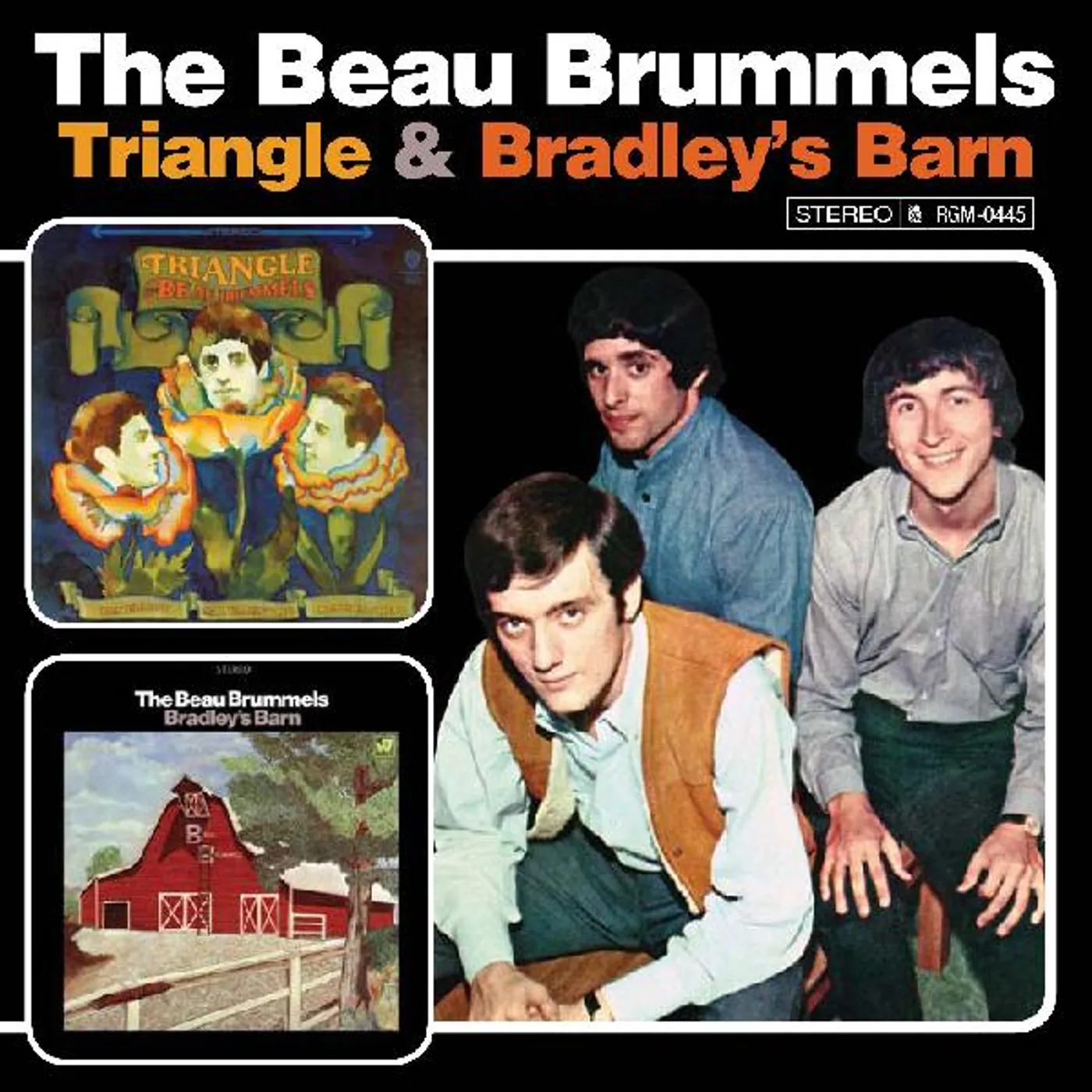 The Beau Brummels TRIANGLE/BRADLEY'S BARN CD